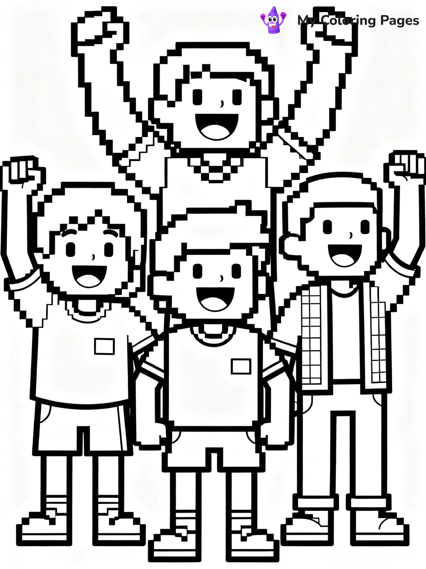 Stumble Guys Coloring Pages - 10