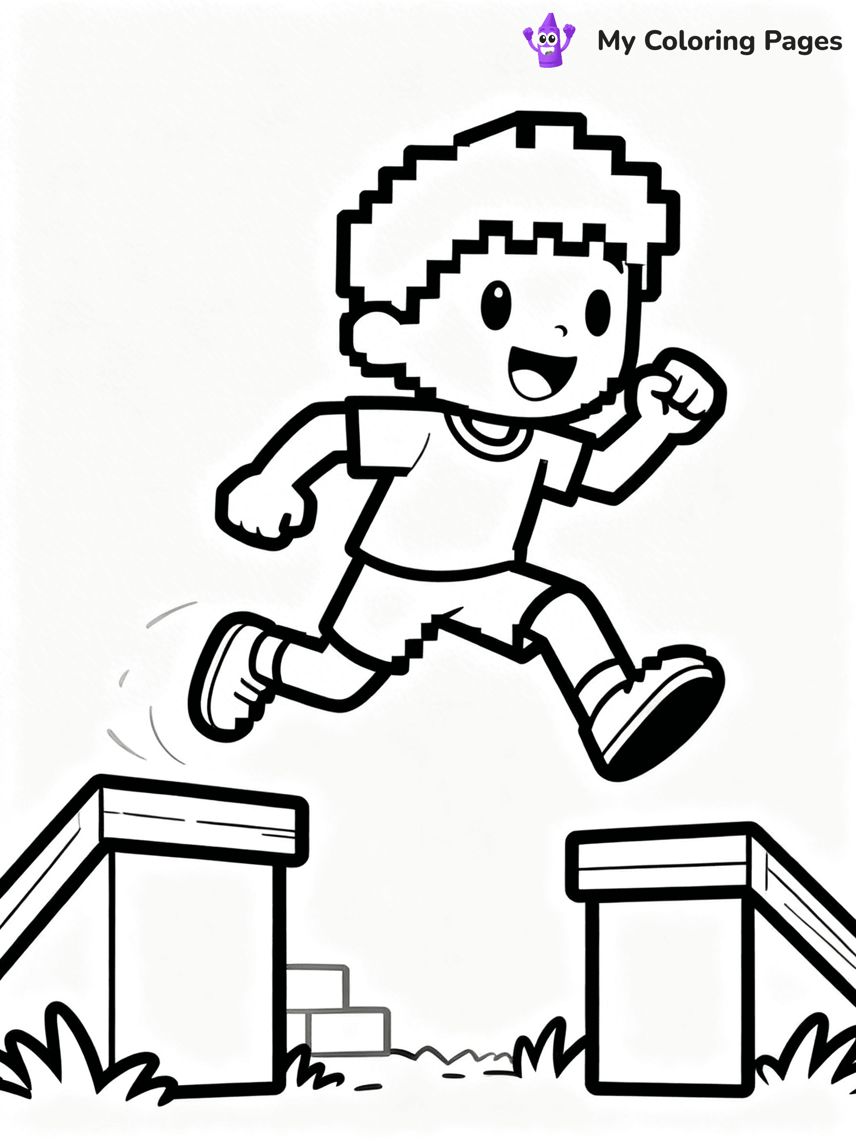 Stumble Guys Coloring Pages - 9