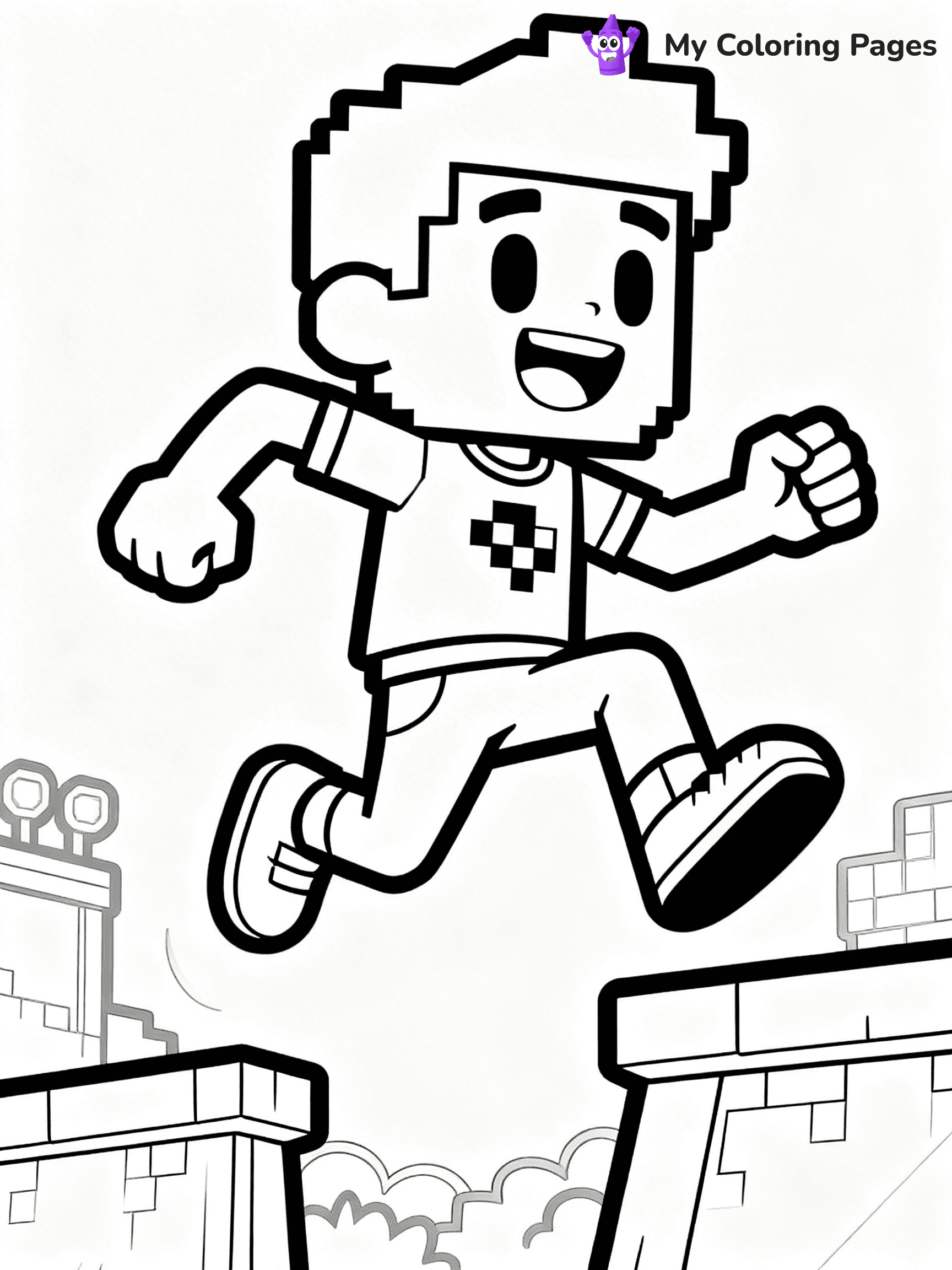 Stumble Guys Coloring Pages - 7