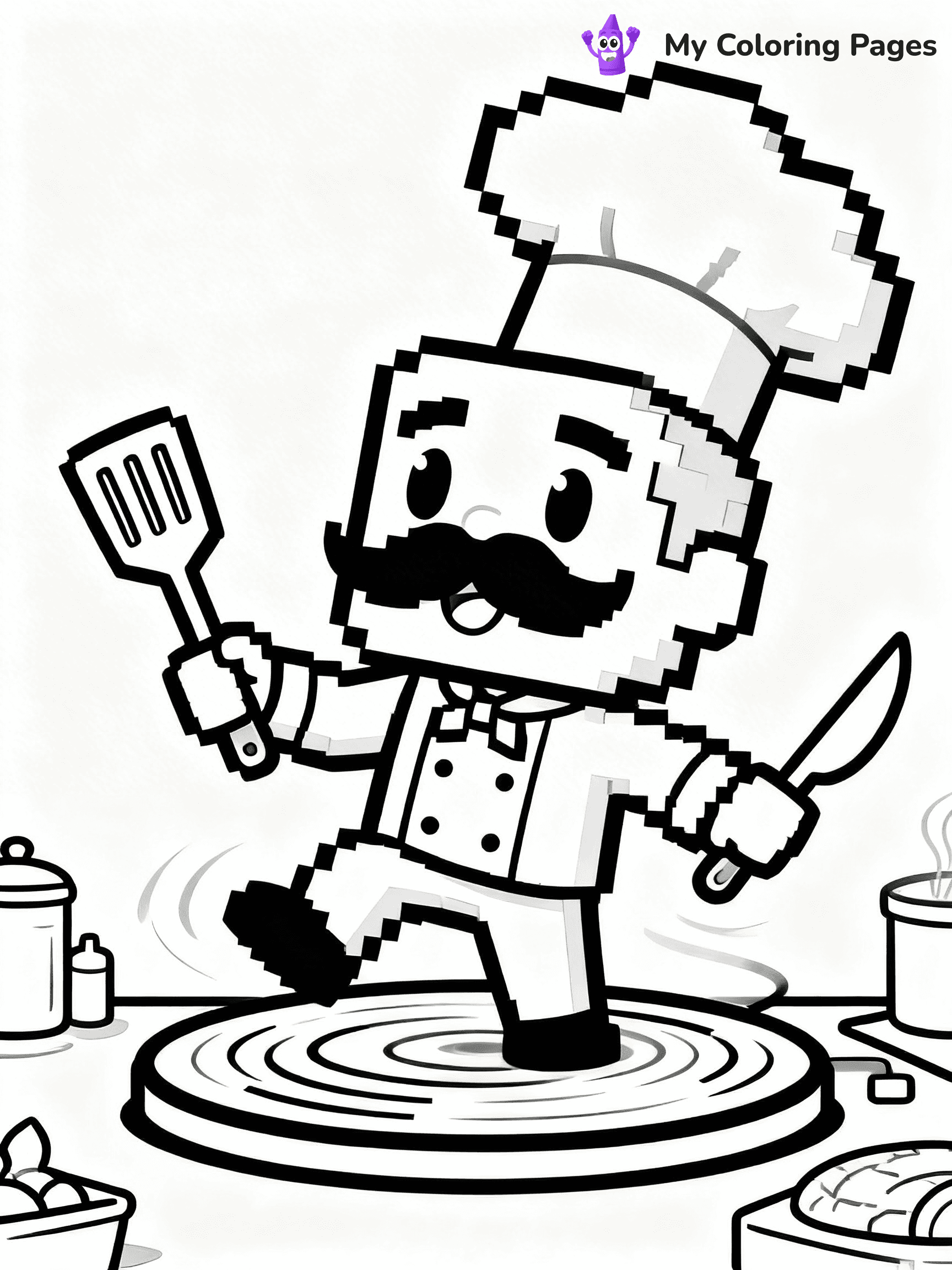 Stumble Guys Coloring Pages - 1