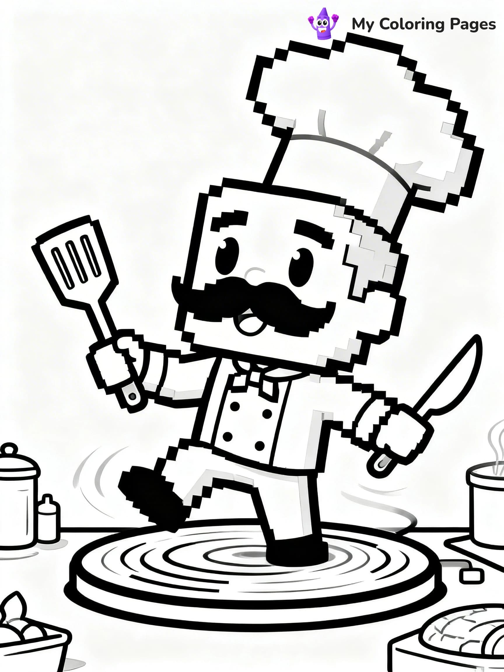 Stumble Guys Coloring Pages - 1
