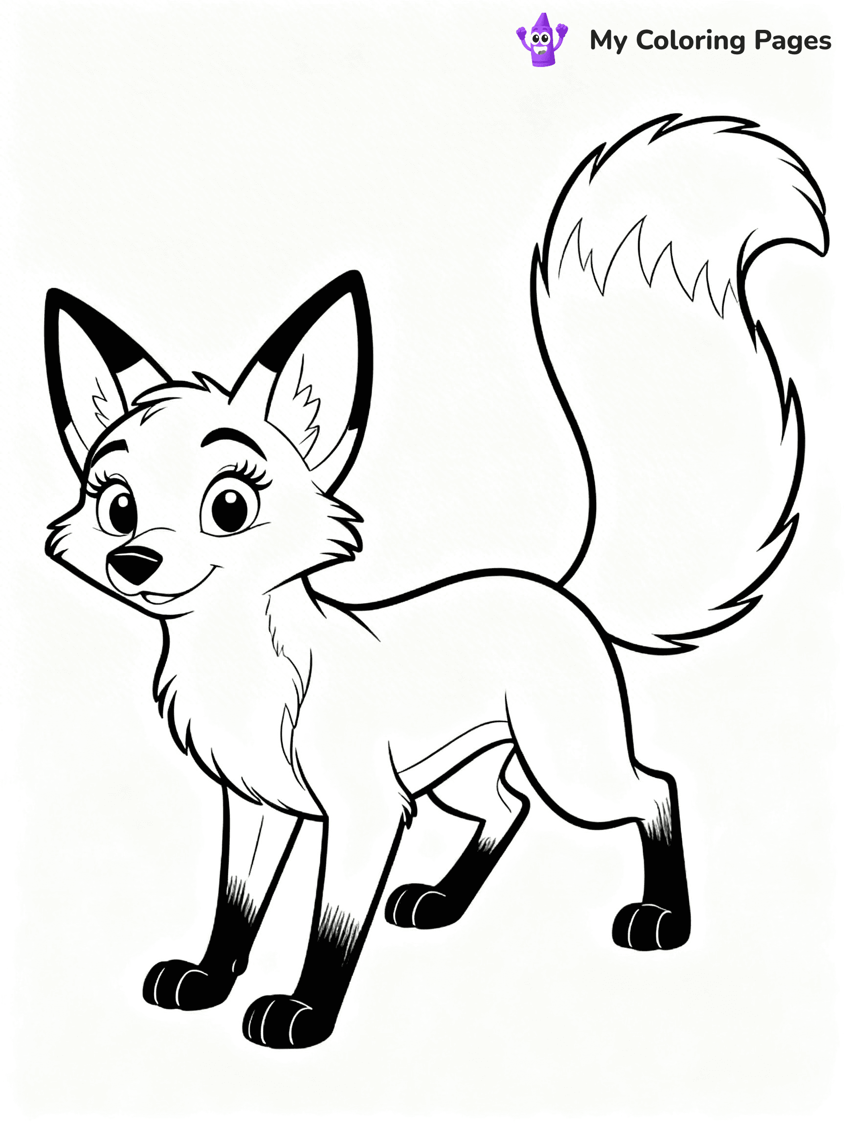 The Fox And The Hound Coloring Pages - 17