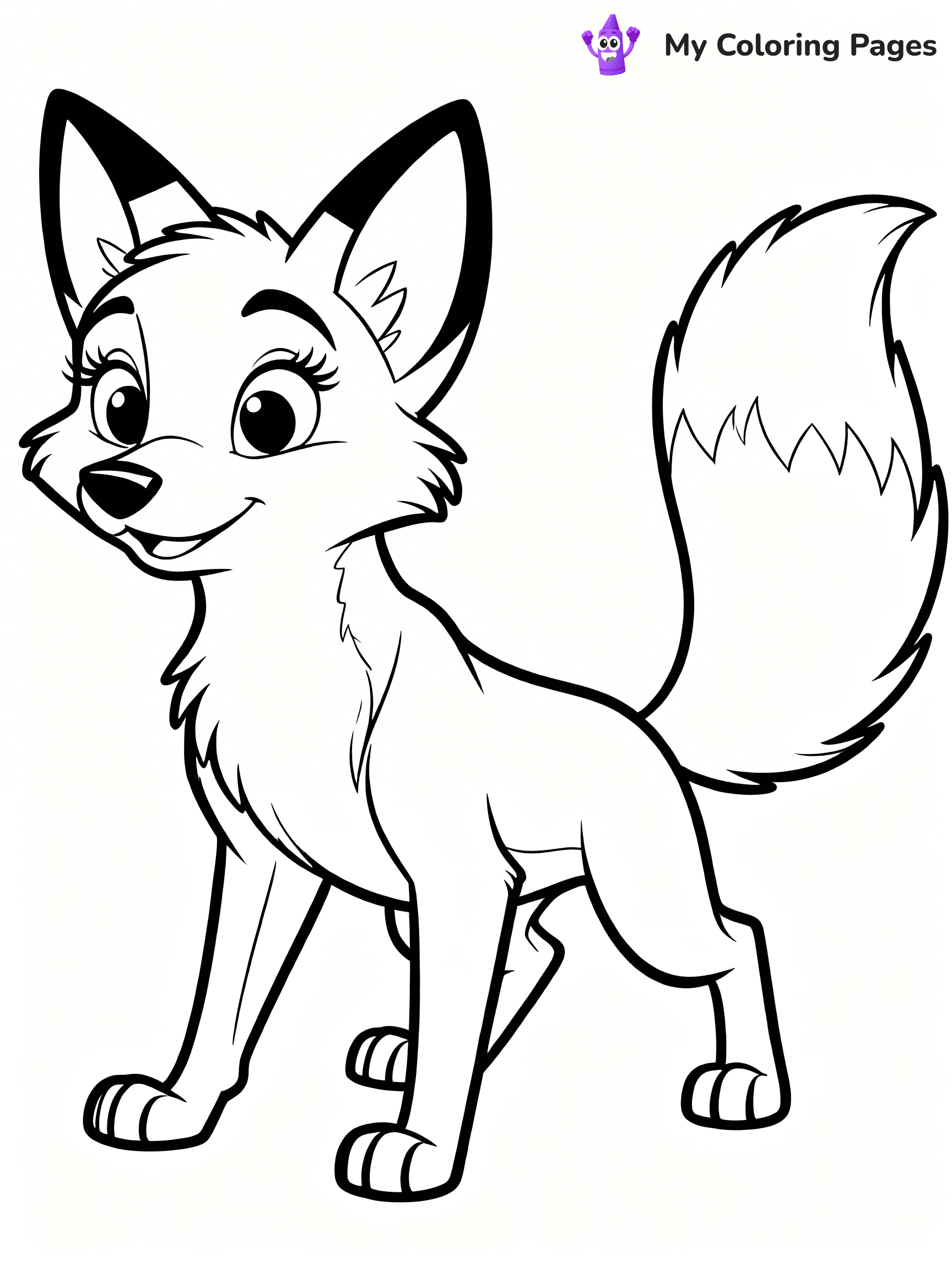 The Fox And The Hound Coloring Pages - 13