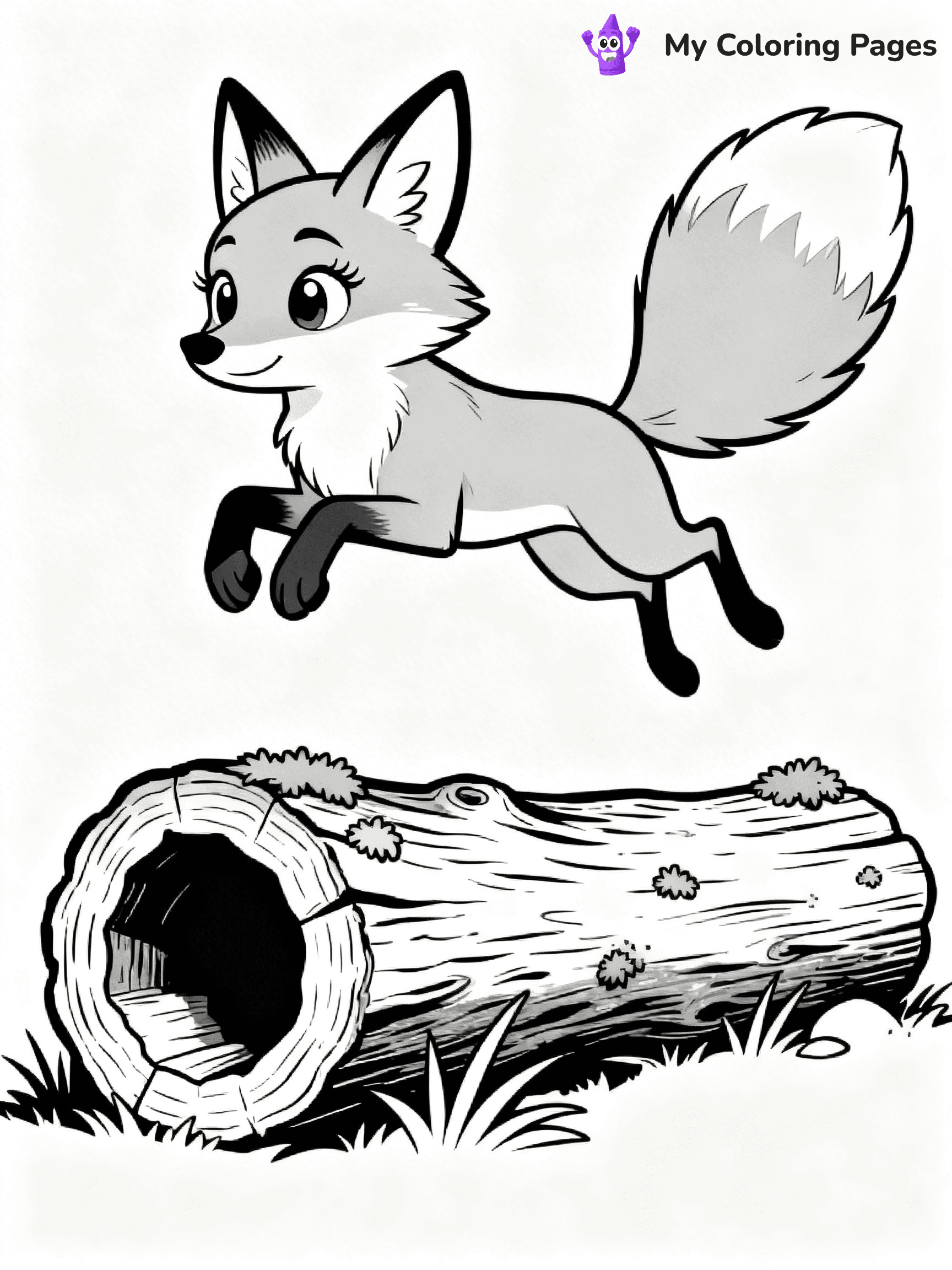 The Fox And The Hound Coloring Pages - 8