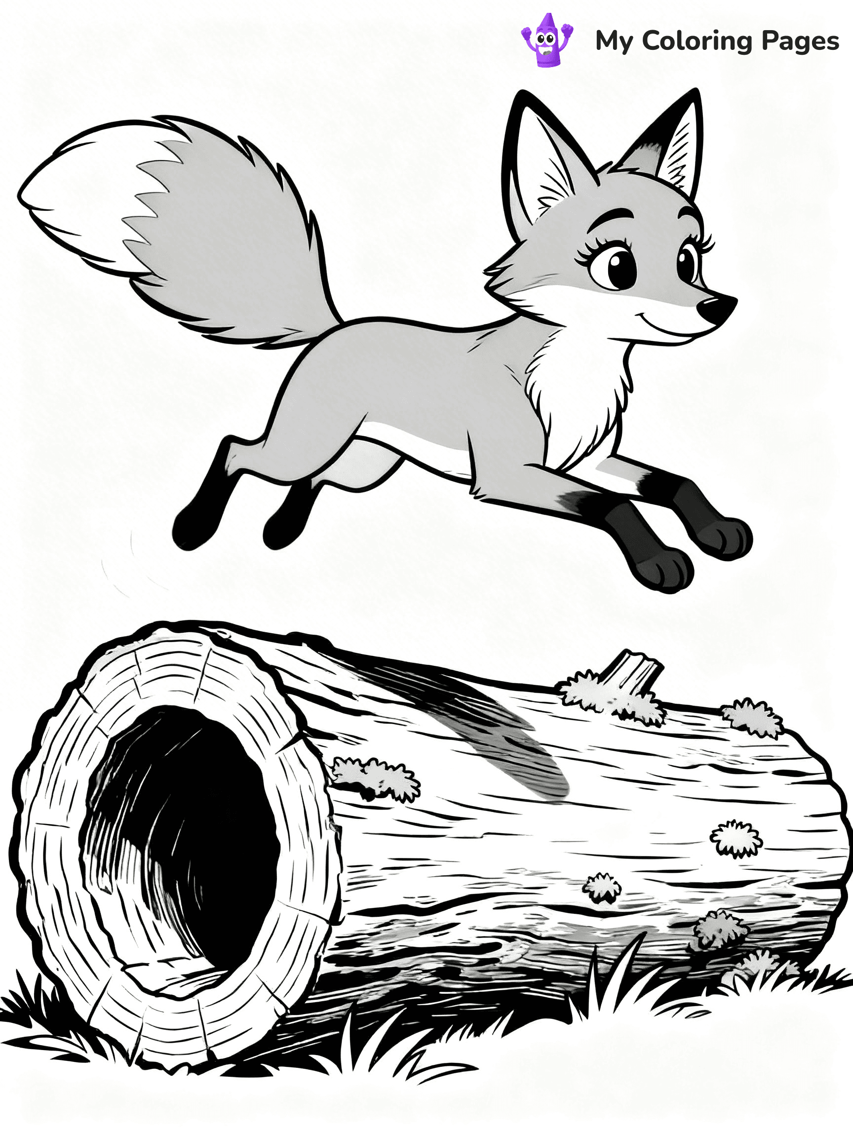 The Fox And The Hound Coloring Pages - 7