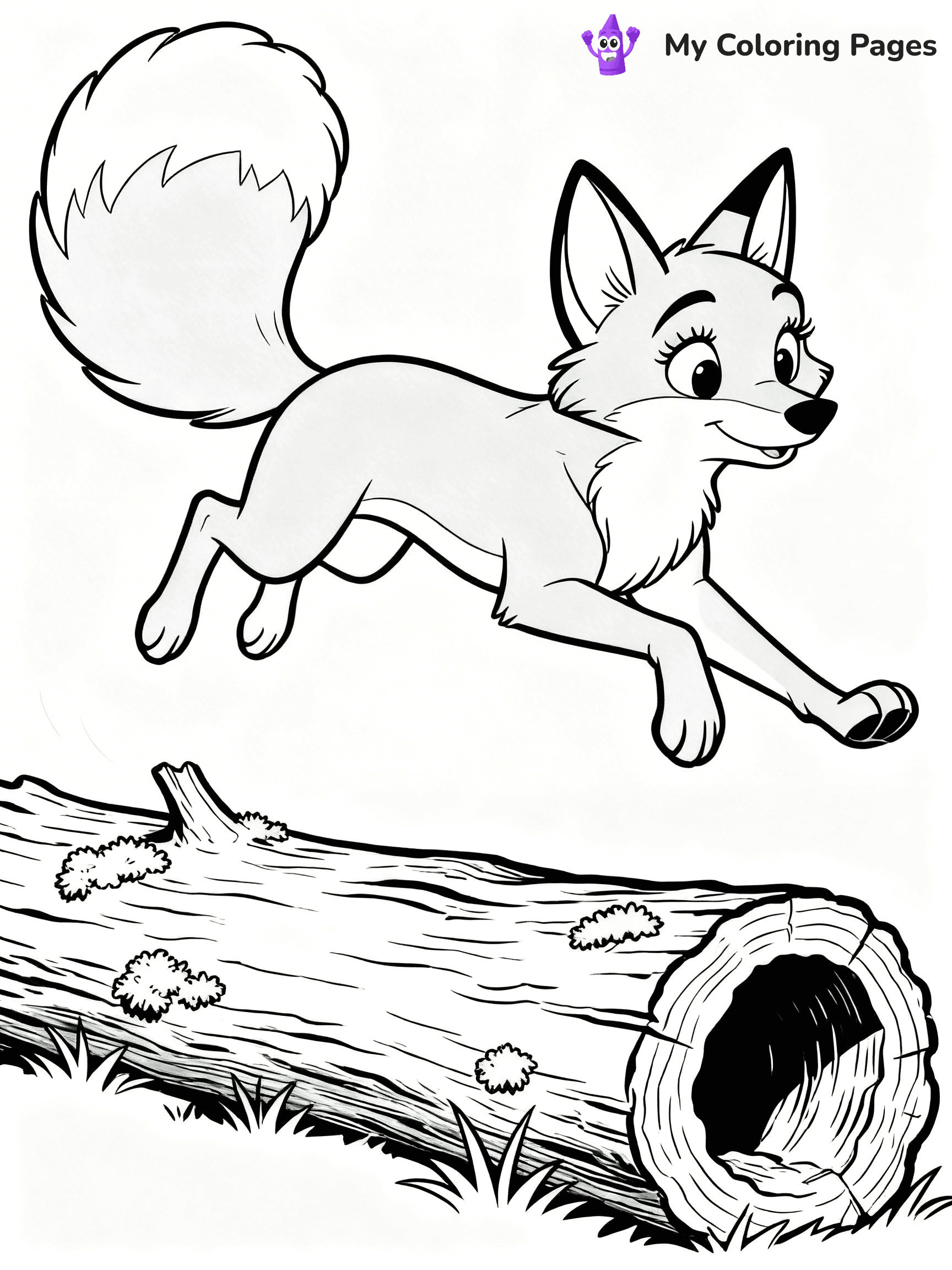 The Fox And The Hound Coloring Pages - 6