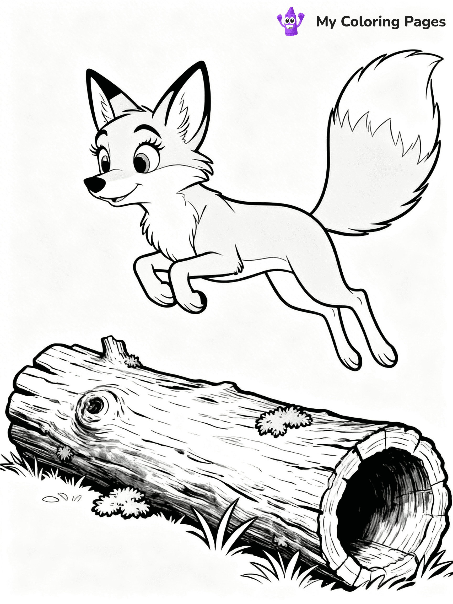 The Fox And The Hound Coloring Pages - 5