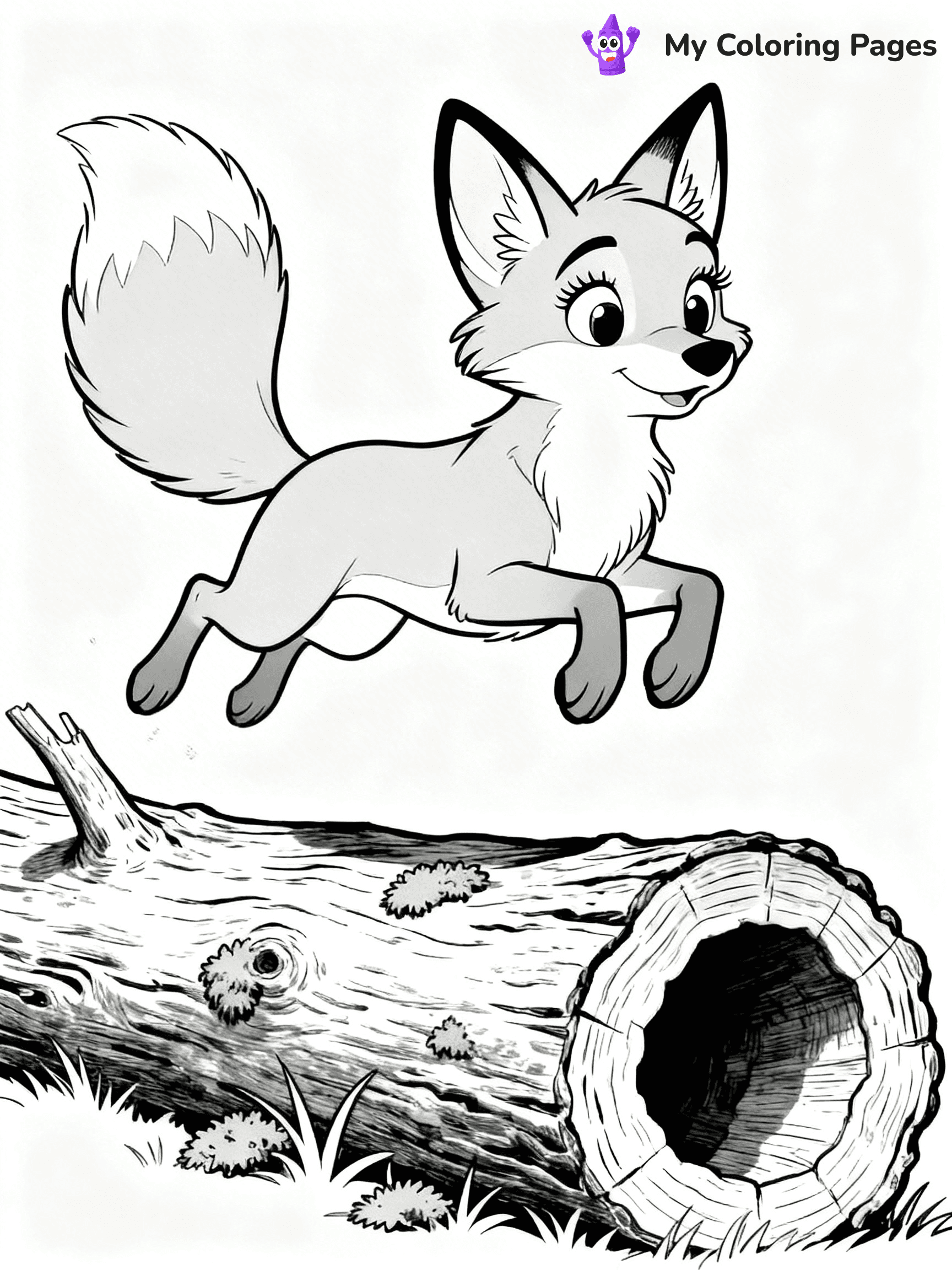 The Fox And The Hound Coloring Pages - 4