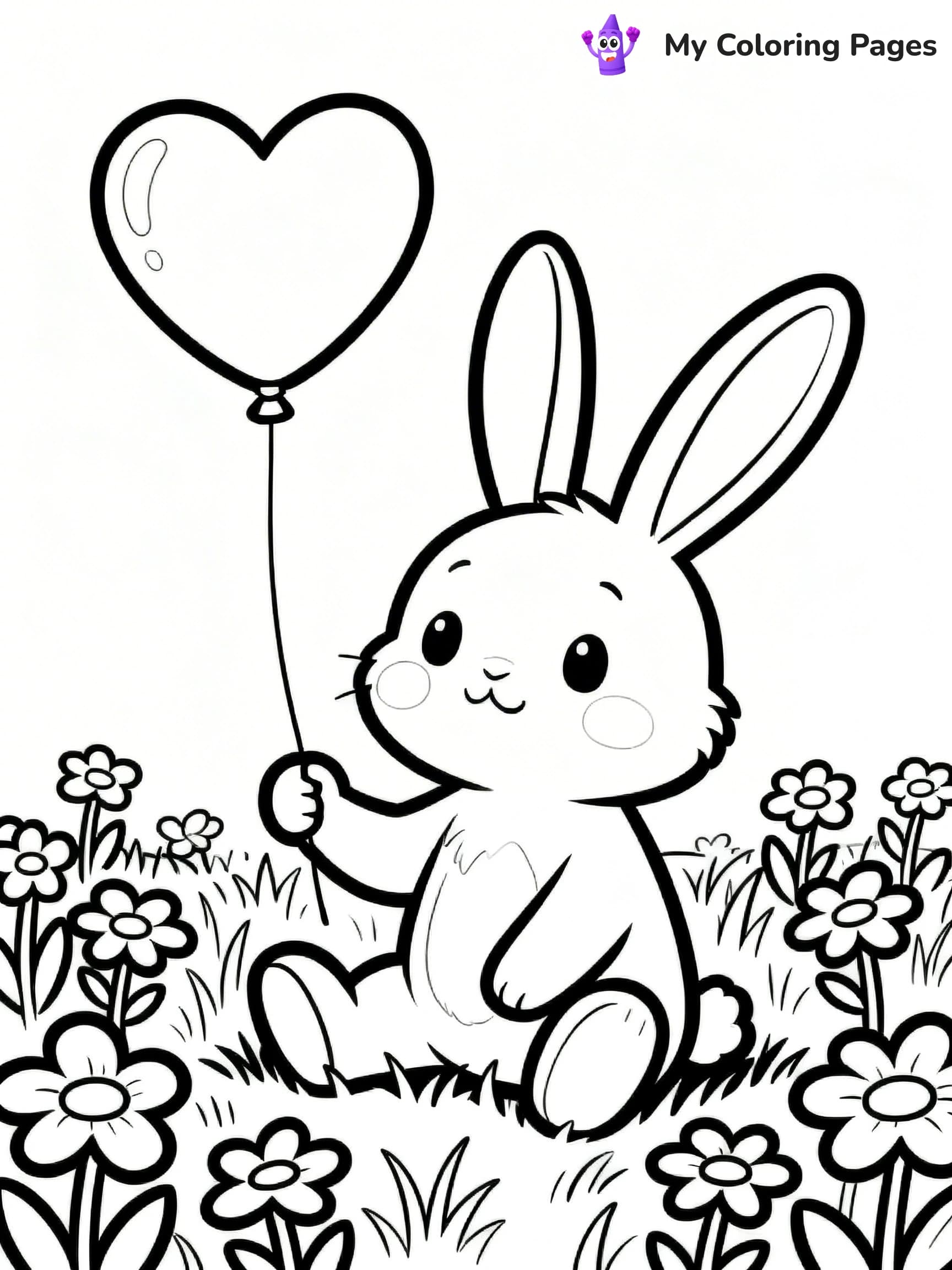 I Miss You Coloring Pages - 12