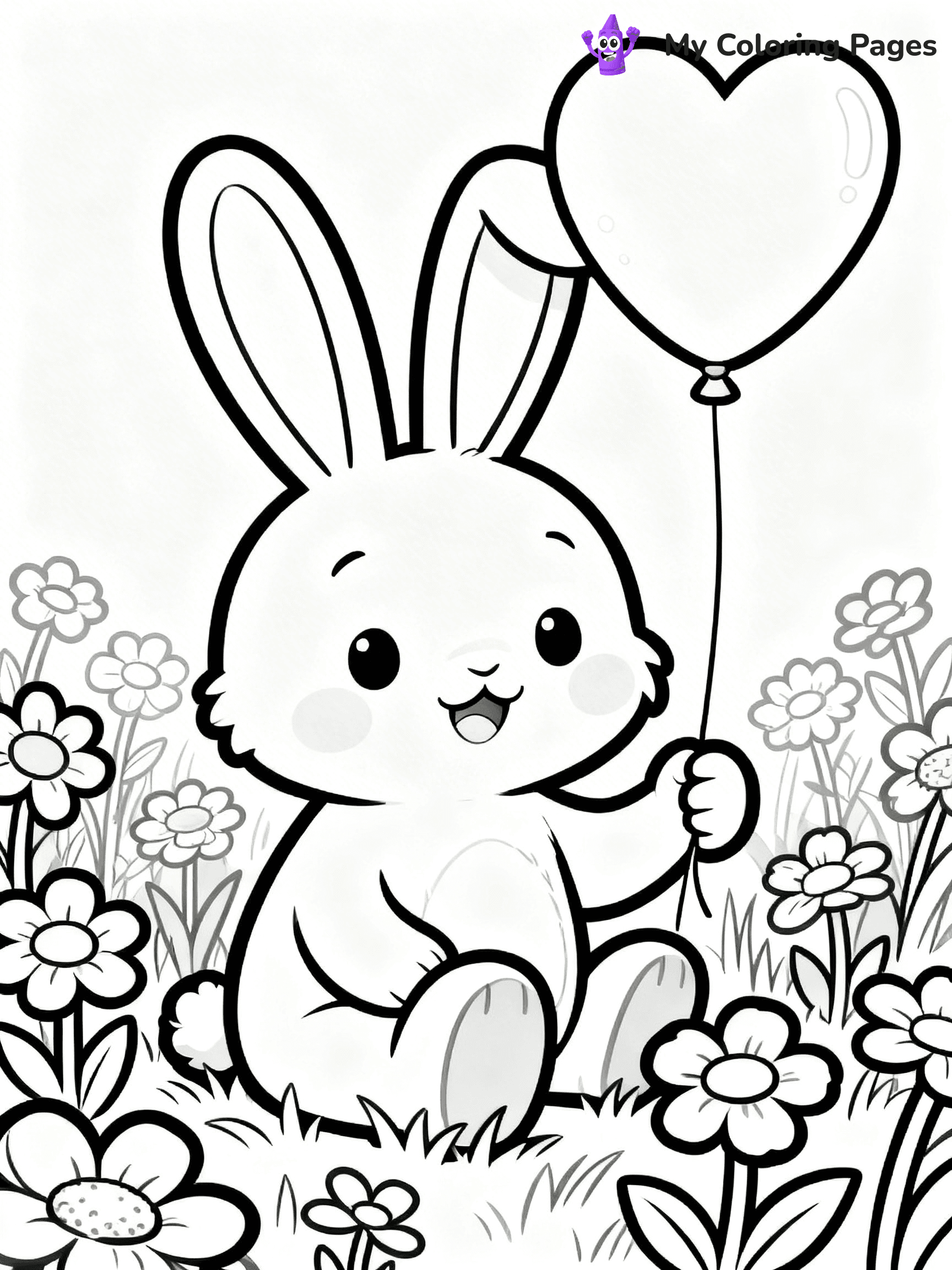 I Miss You Coloring Pages - 10
