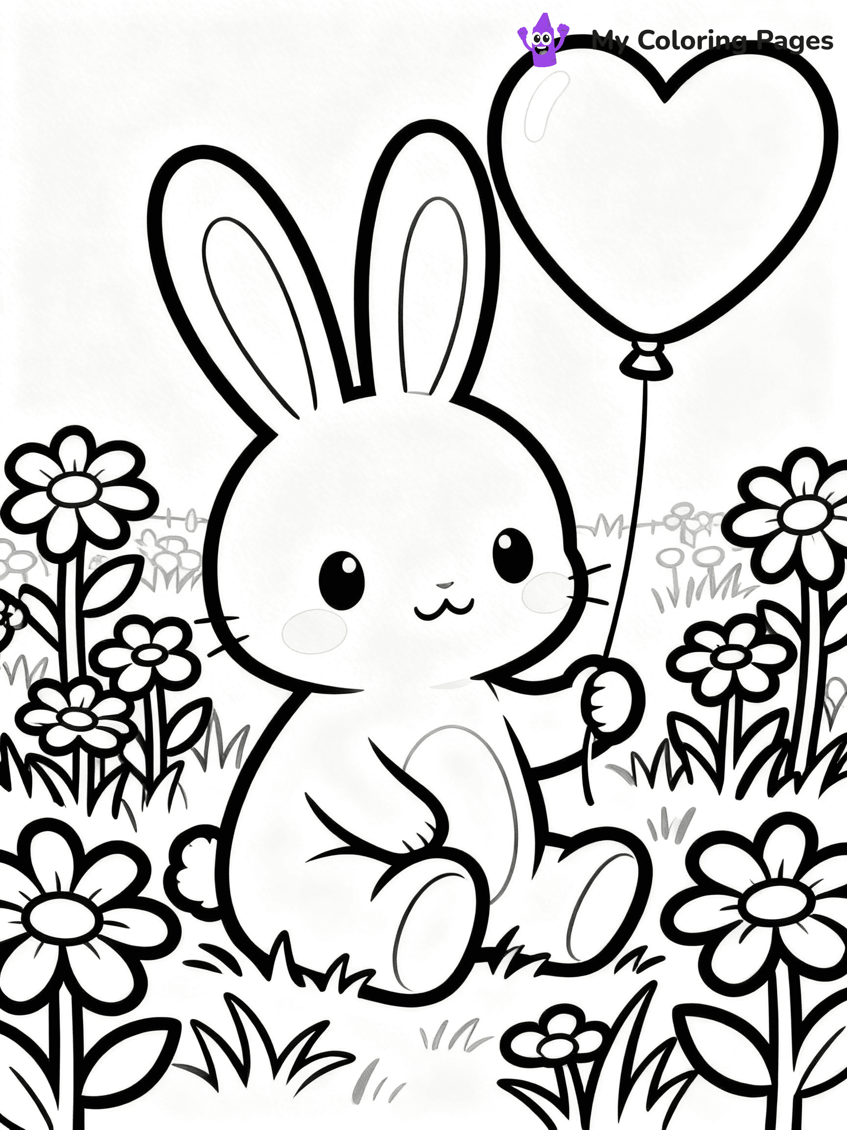 I Miss You Coloring Pages - 9