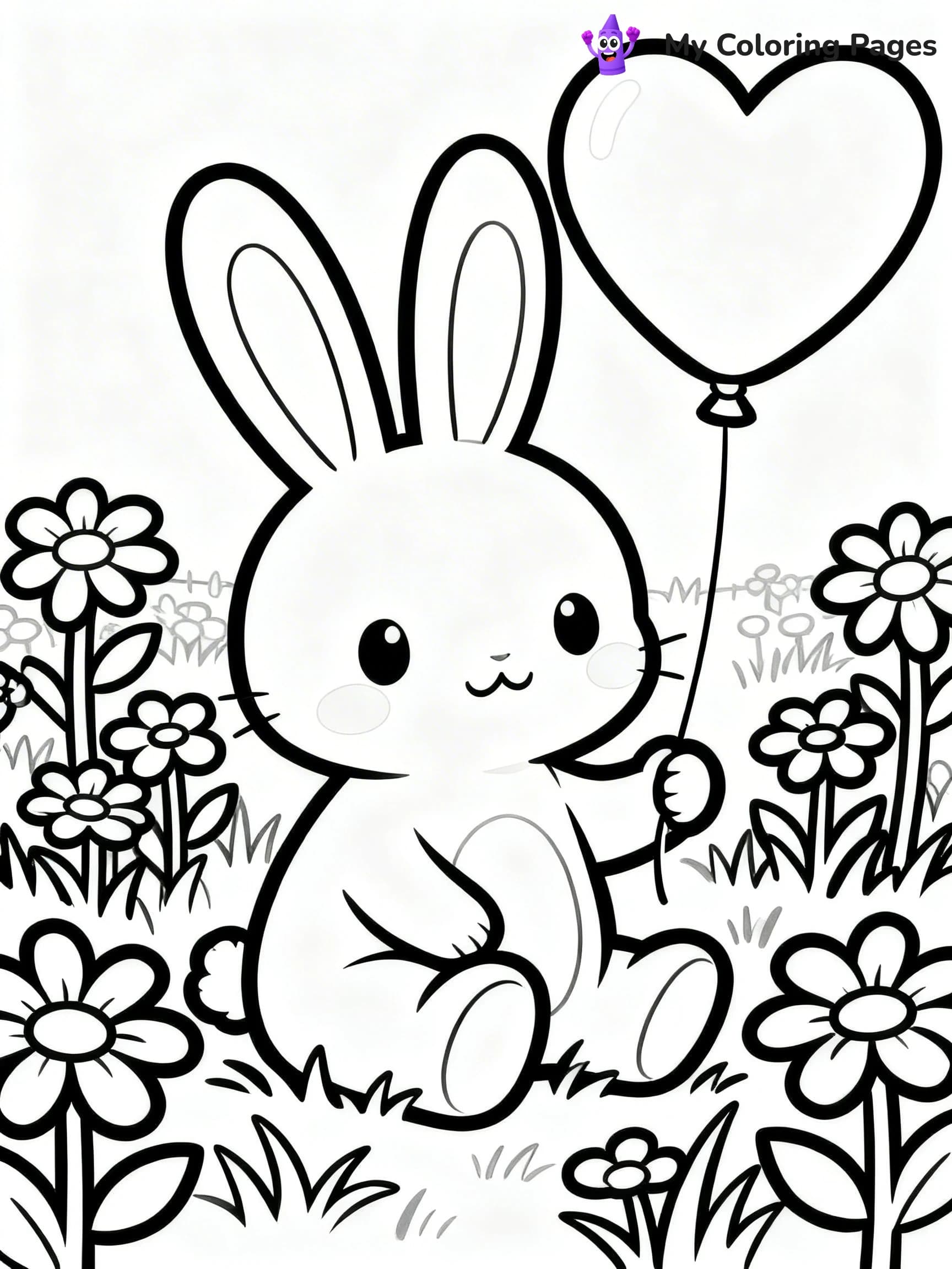 I Miss You Coloring Pages - 9
