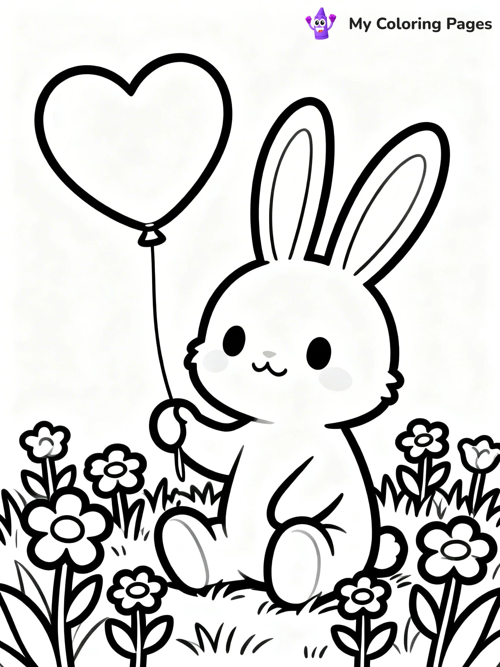 I Miss You Coloring Pages - 8
