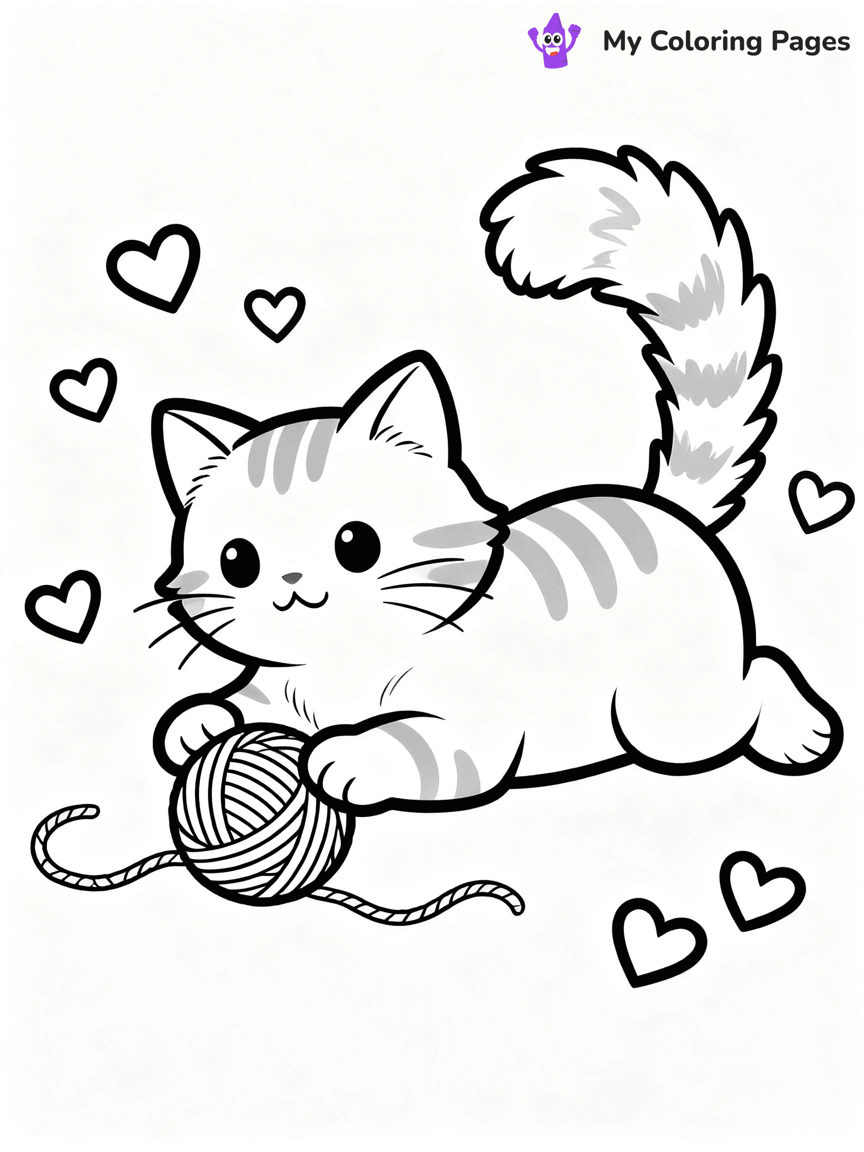 I Miss You Coloring Pages - 5