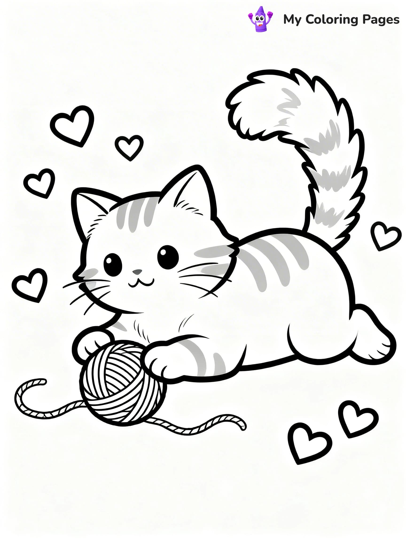 I Miss You Coloring Pages - 5