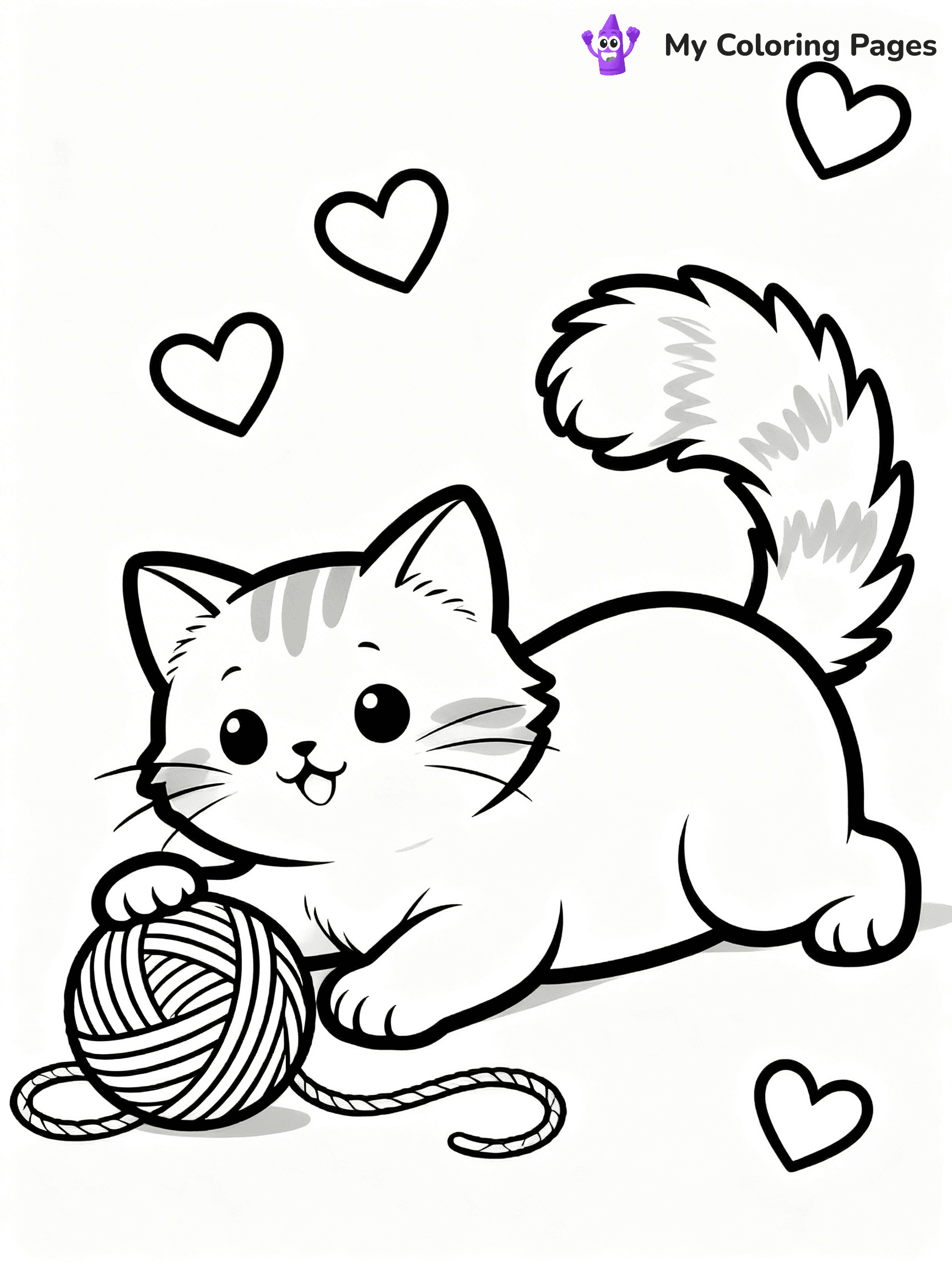 I Miss You Coloring Pages - 4
