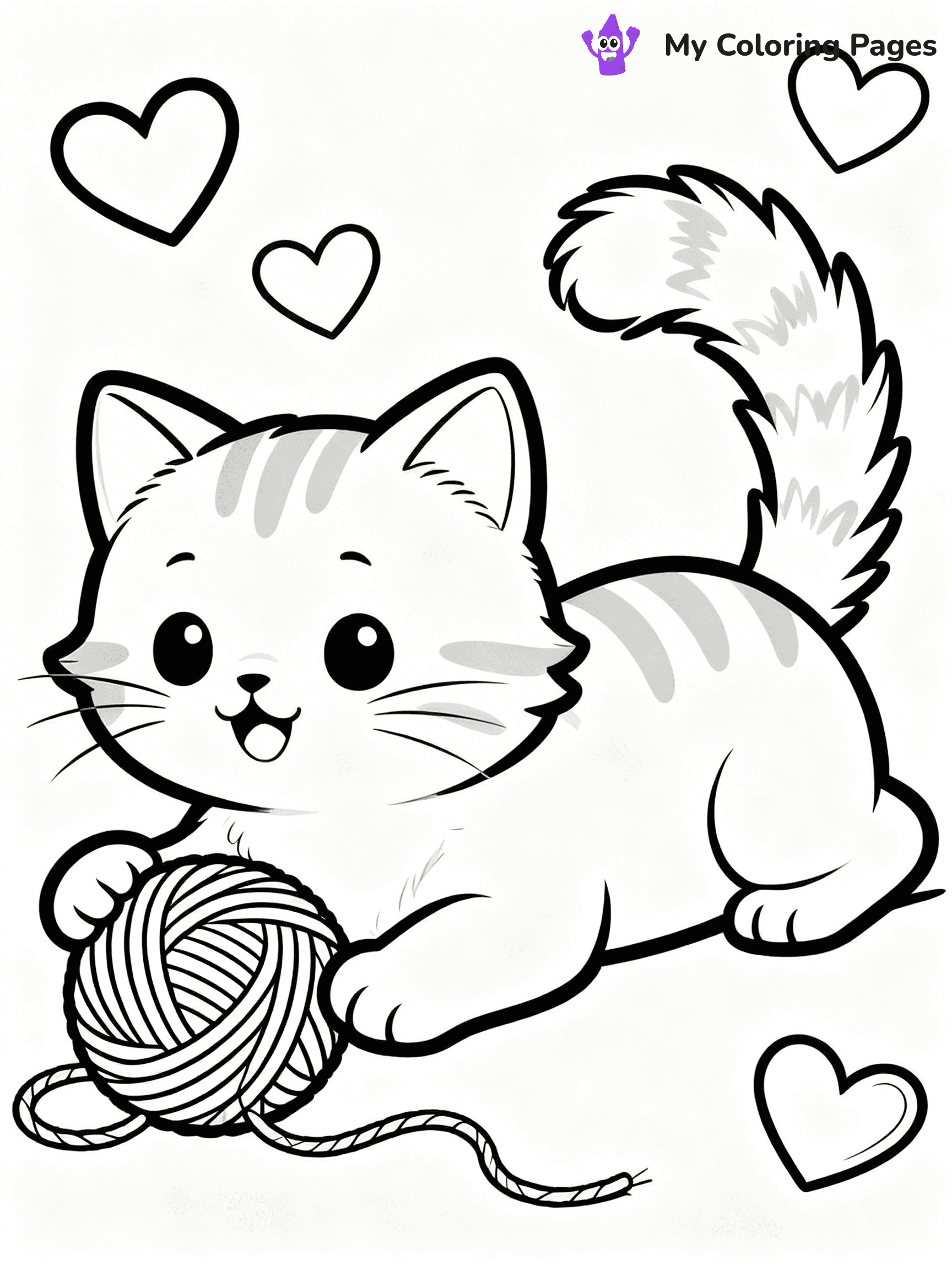 I Miss You Coloring Pages - 3