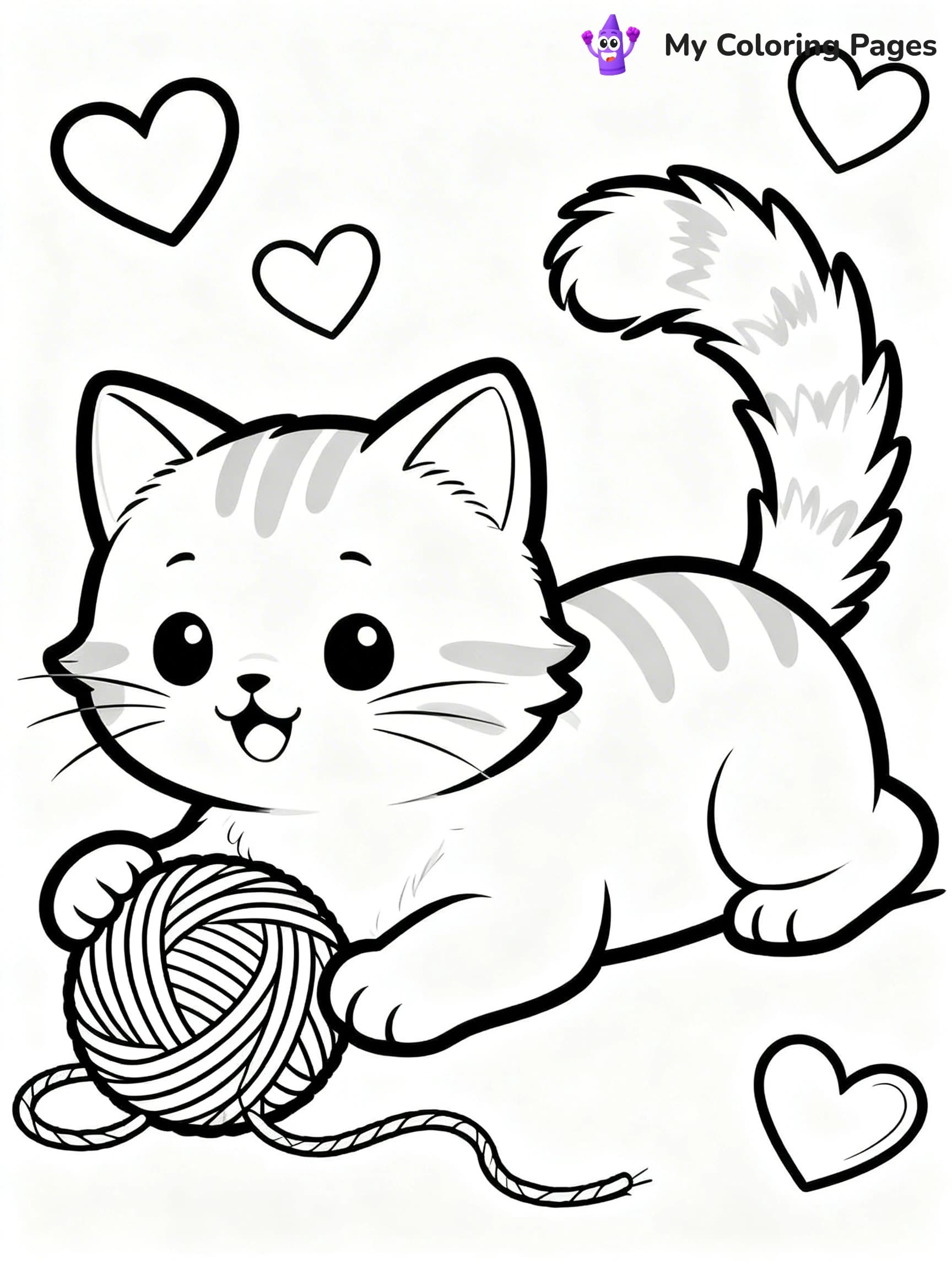 I Miss You Coloring Pages - 3