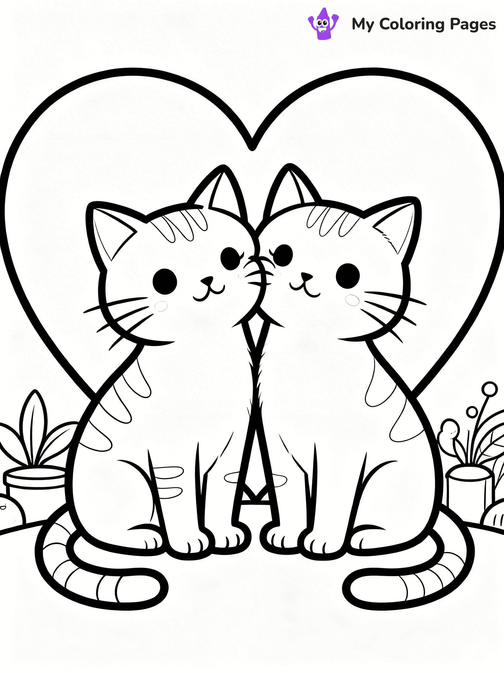 Love Coloring Pages - 1