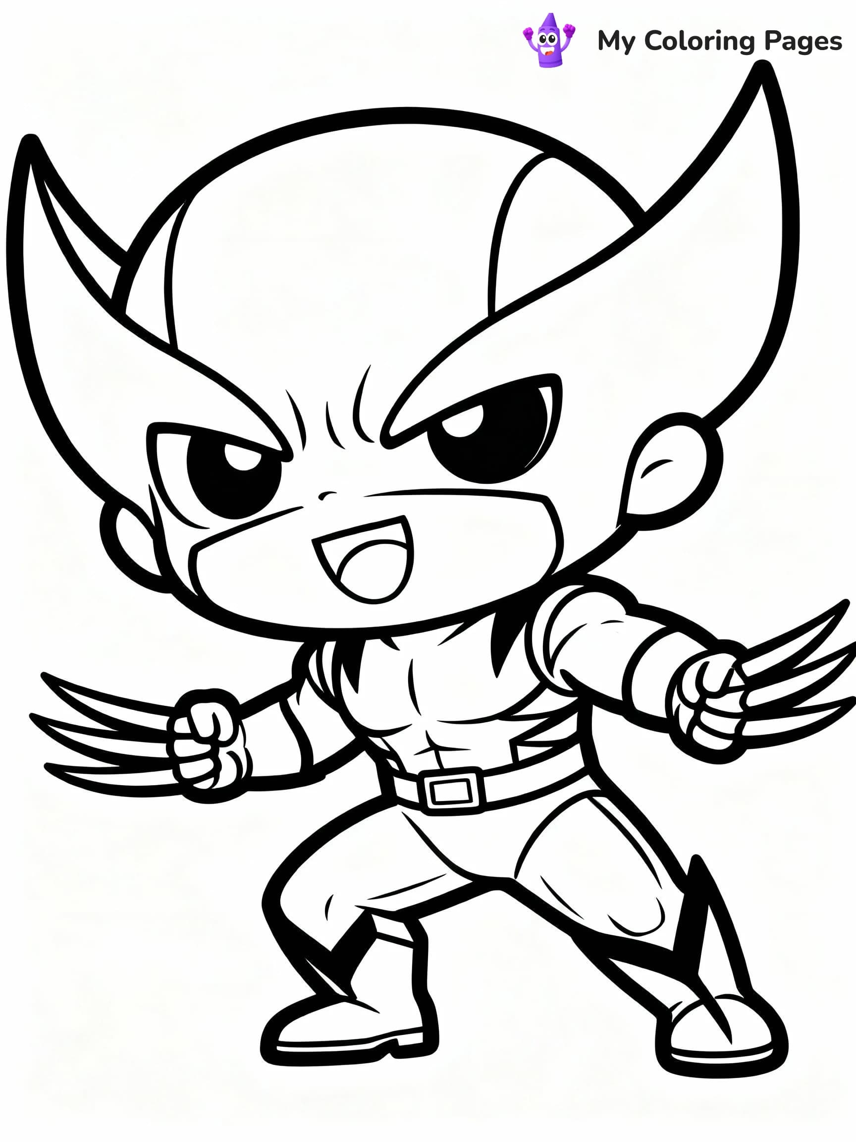 Wolverine Coloring Pages - 20