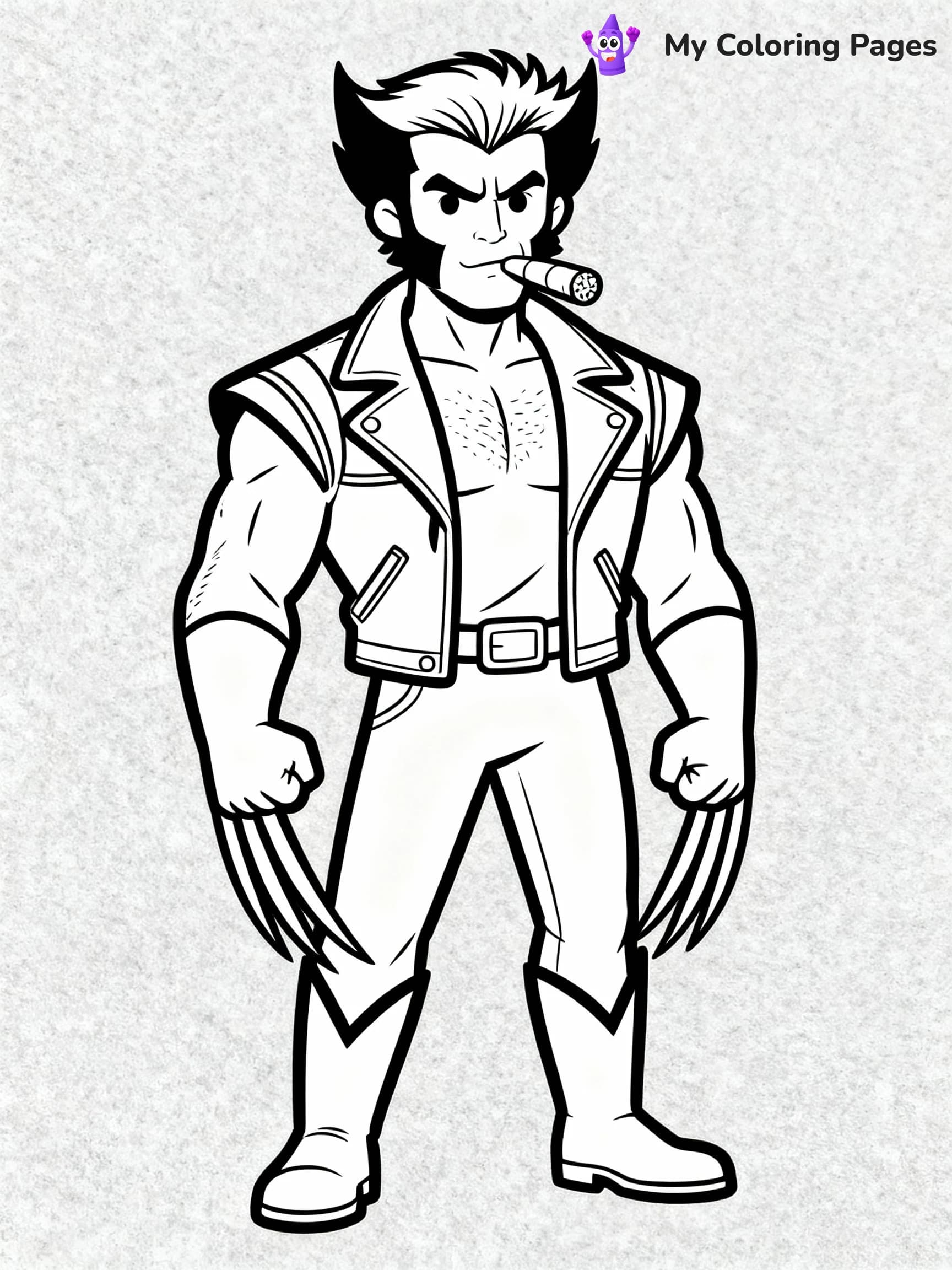 Wolverine Coloring Pages - 16