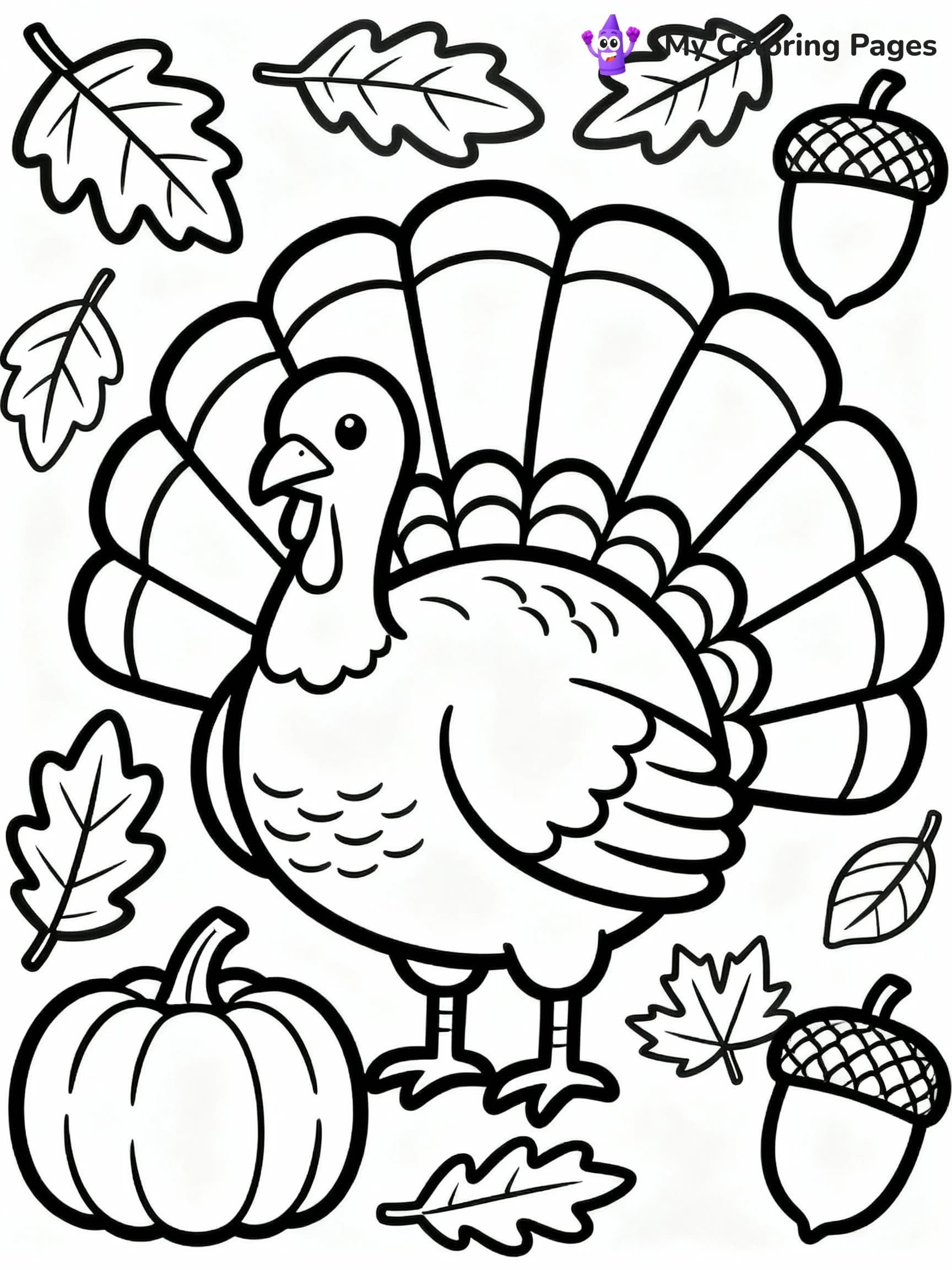 November Coloring Pages - 4