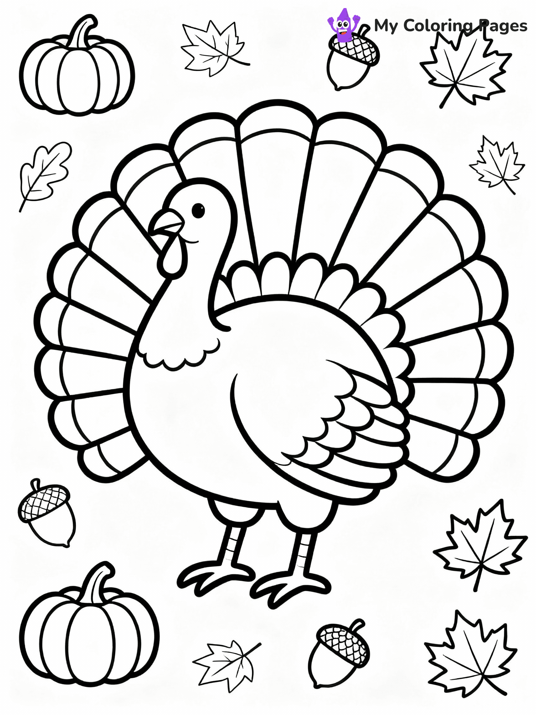 November Coloring Pages - 1