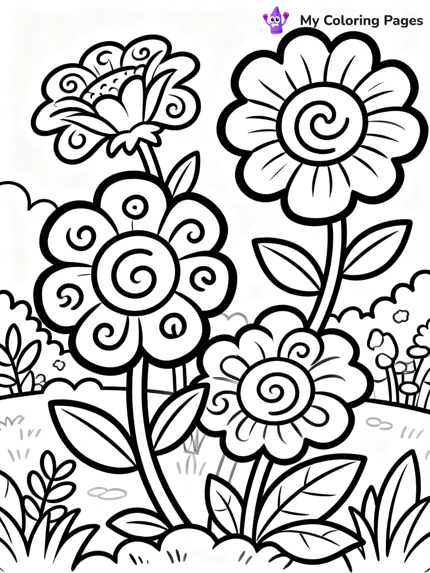 March Coloring Pages - 1