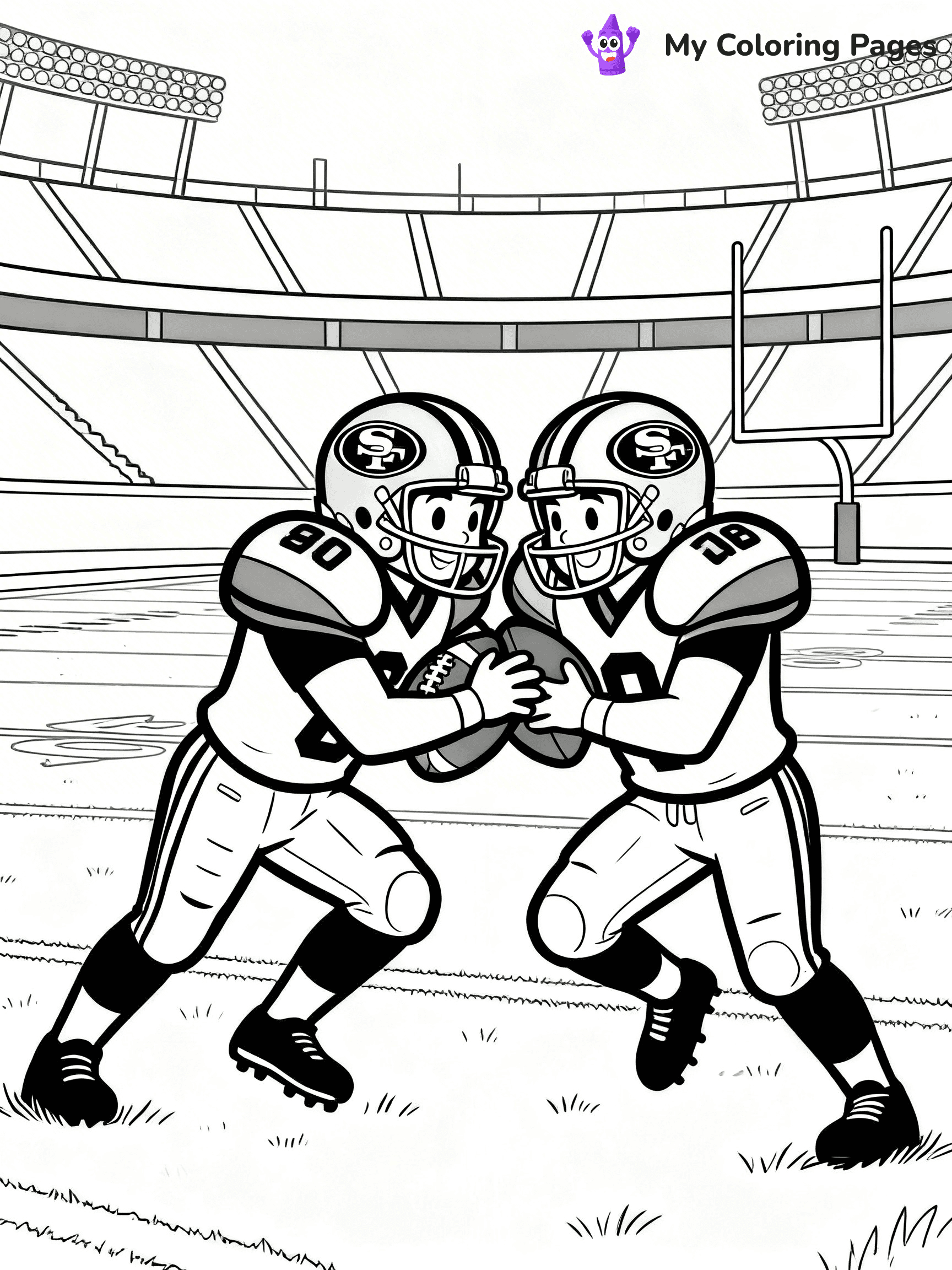 49ers Coloring Pages - 33