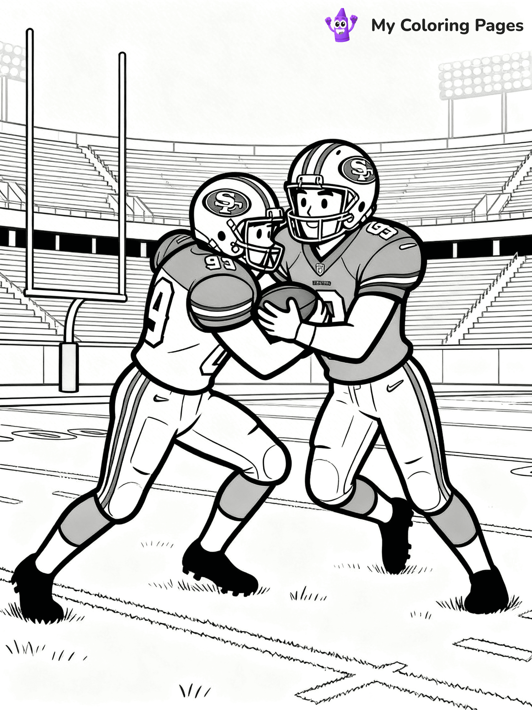 49ers Coloring Pages - 31