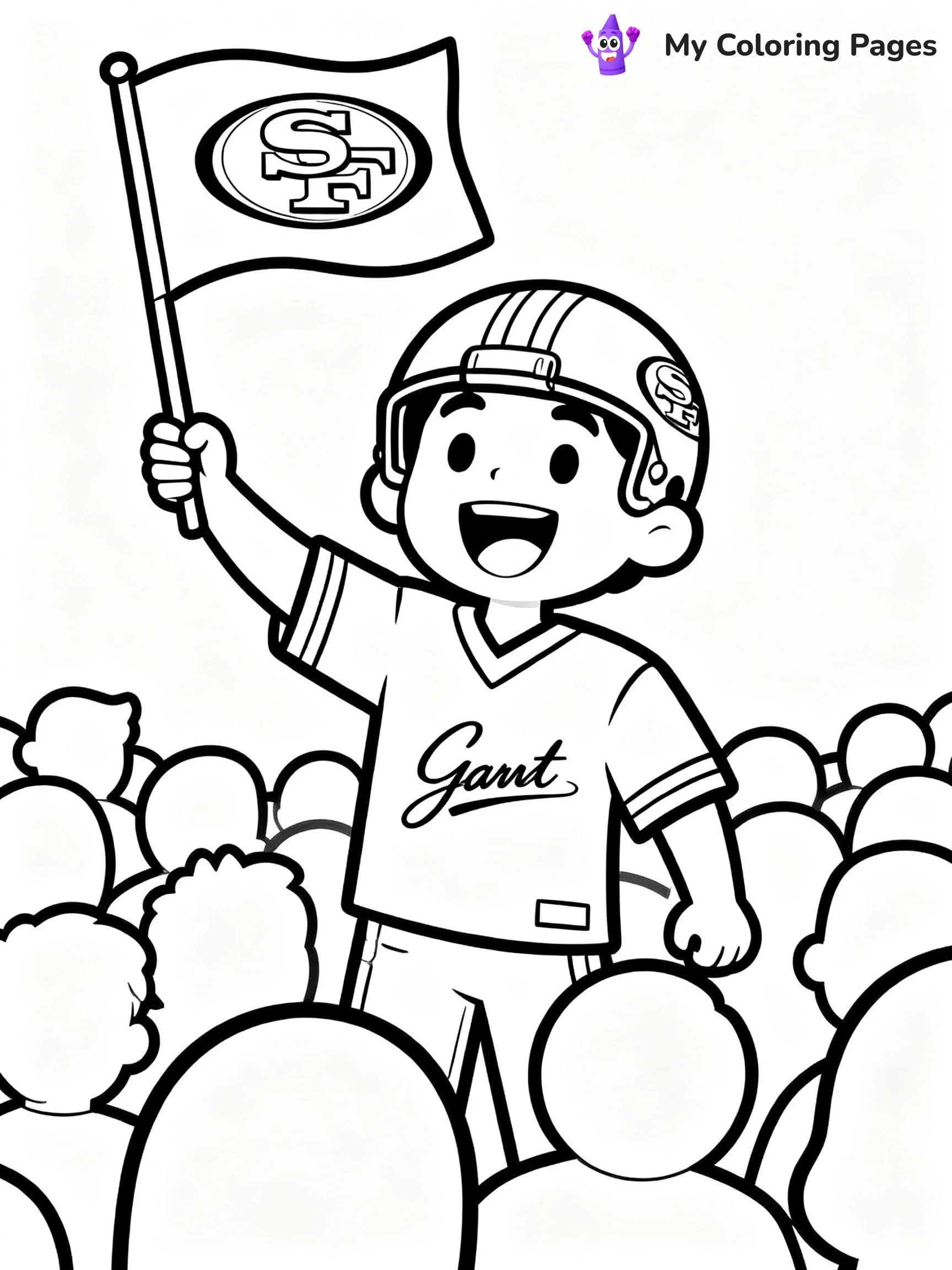49ers Coloring Pages - 21