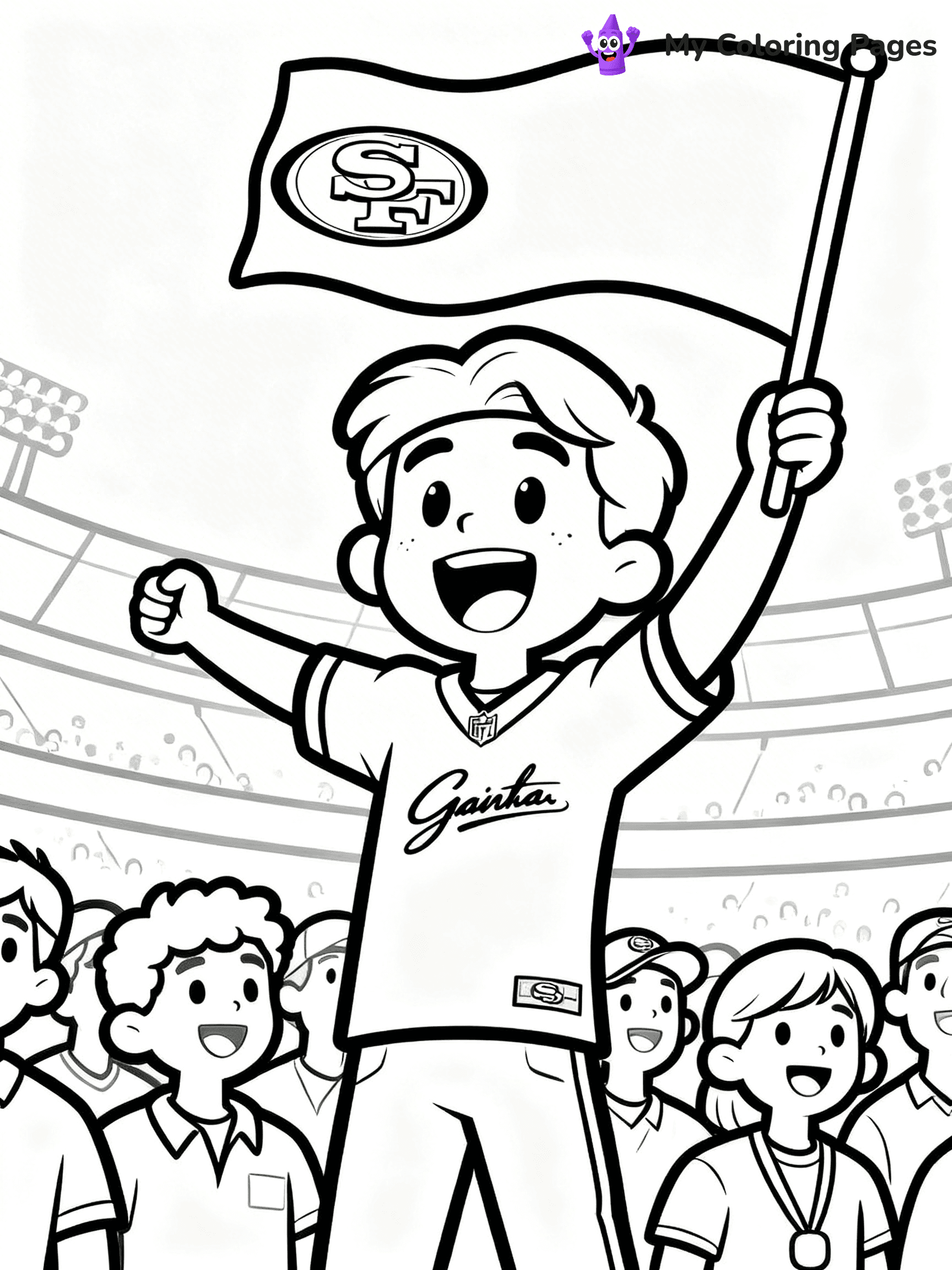 49ers Coloring Pages - 19