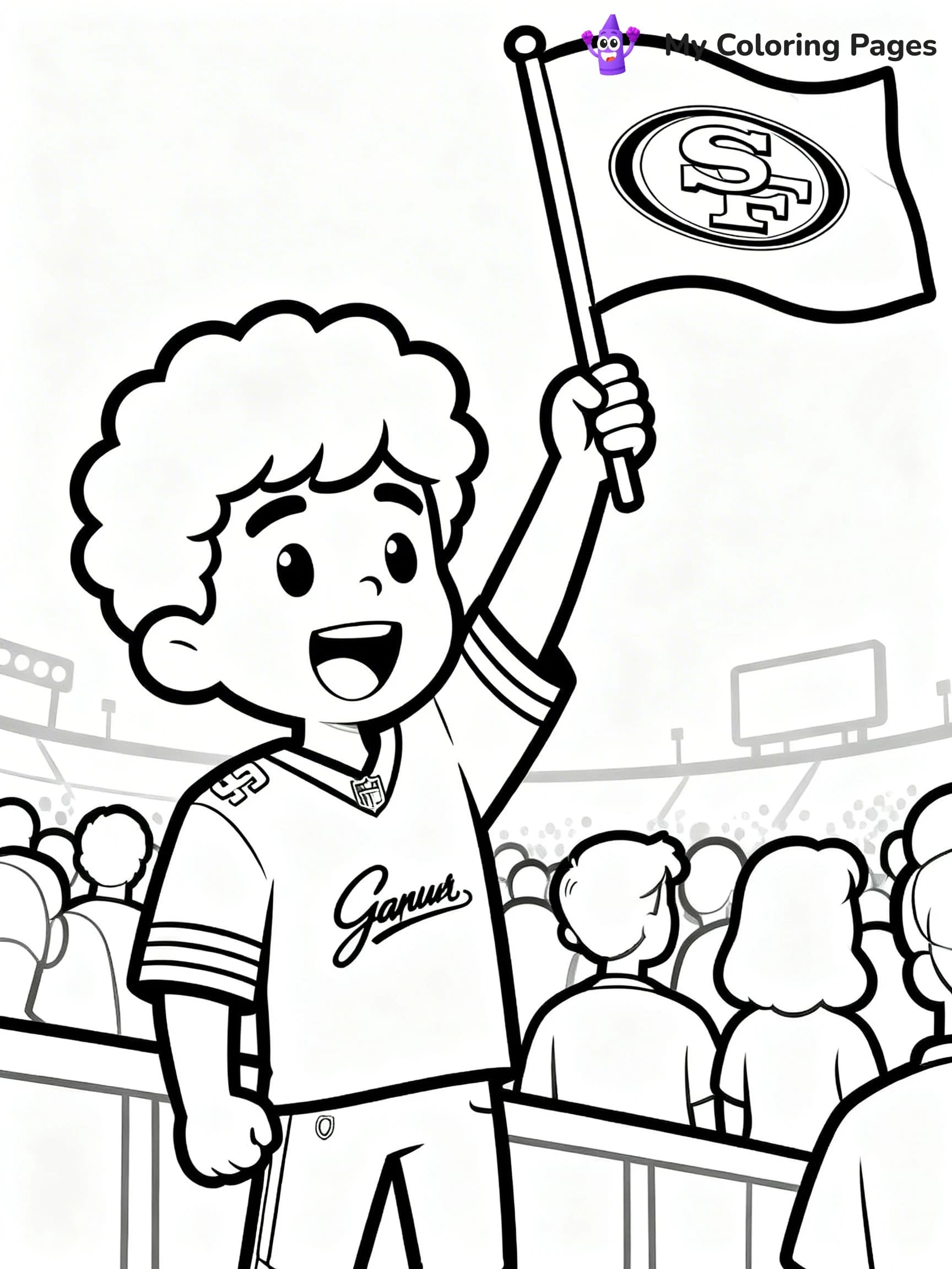 49ers Coloring Pages - 18