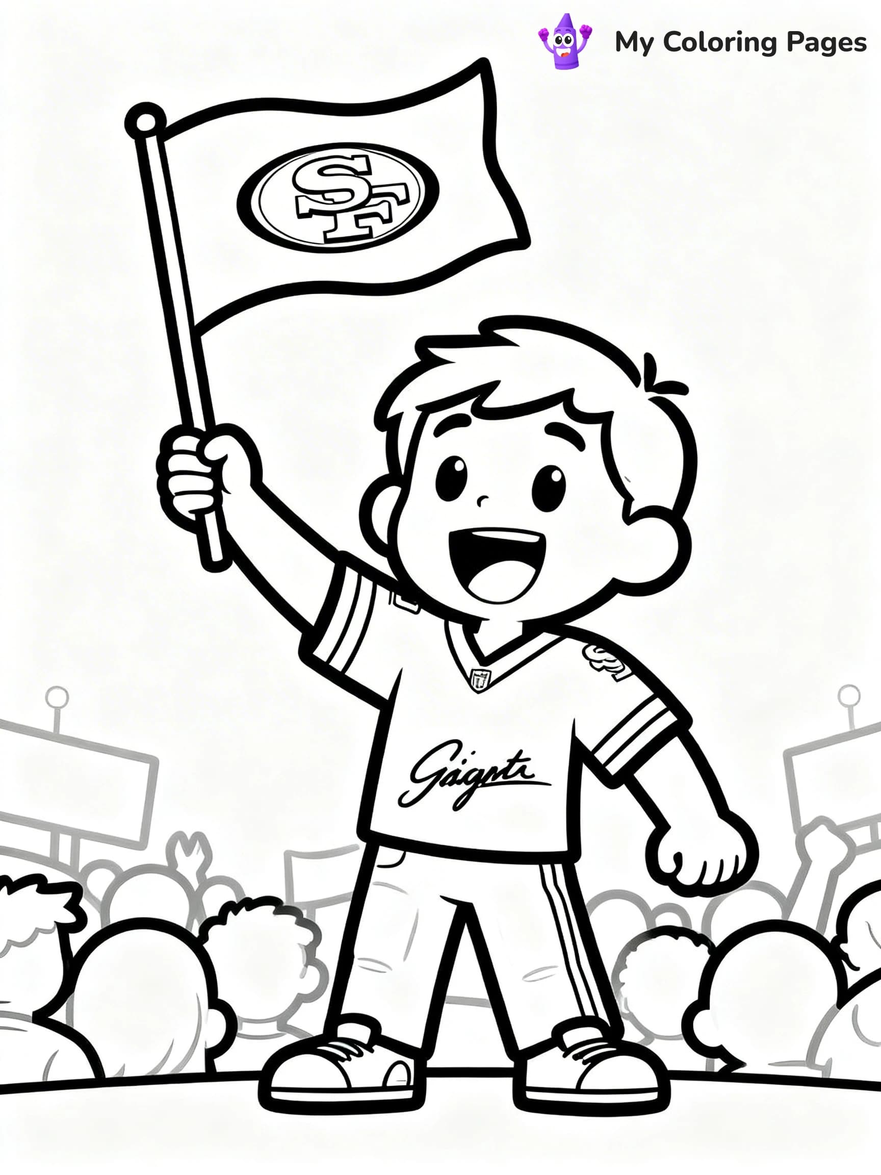 49ers Coloring Pages - 17