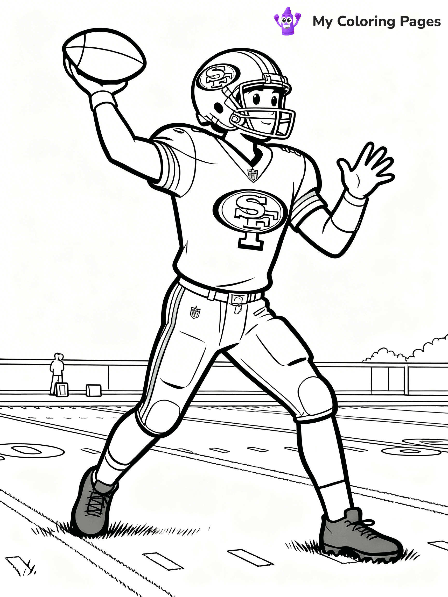 49ers Coloring Pages - 14