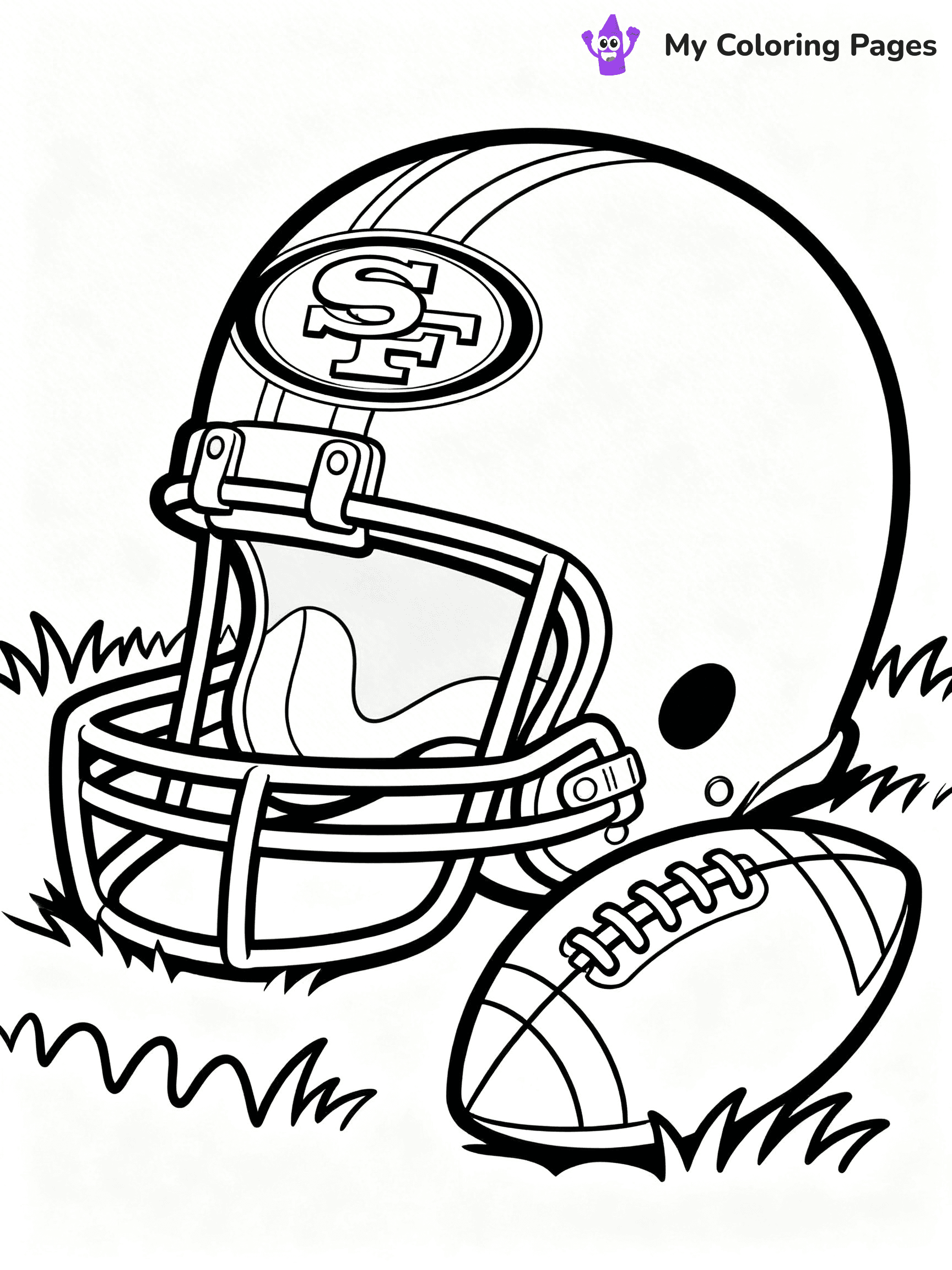 49ers Coloring Pages - 7