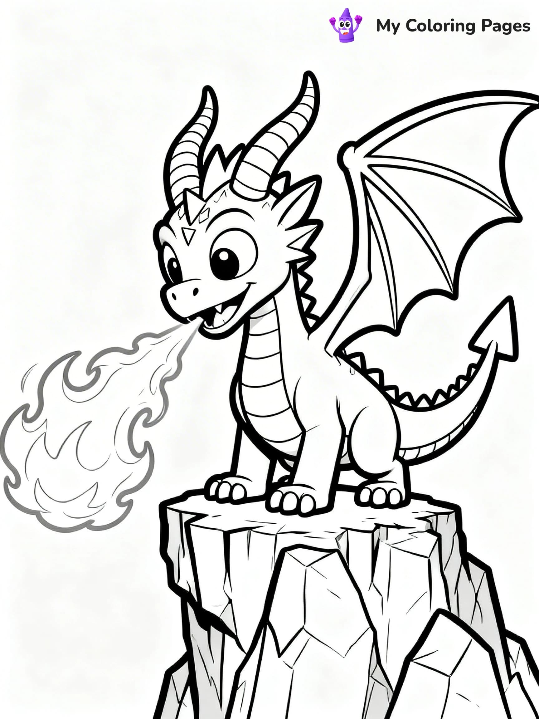 Spyro Coloring Pages - 14