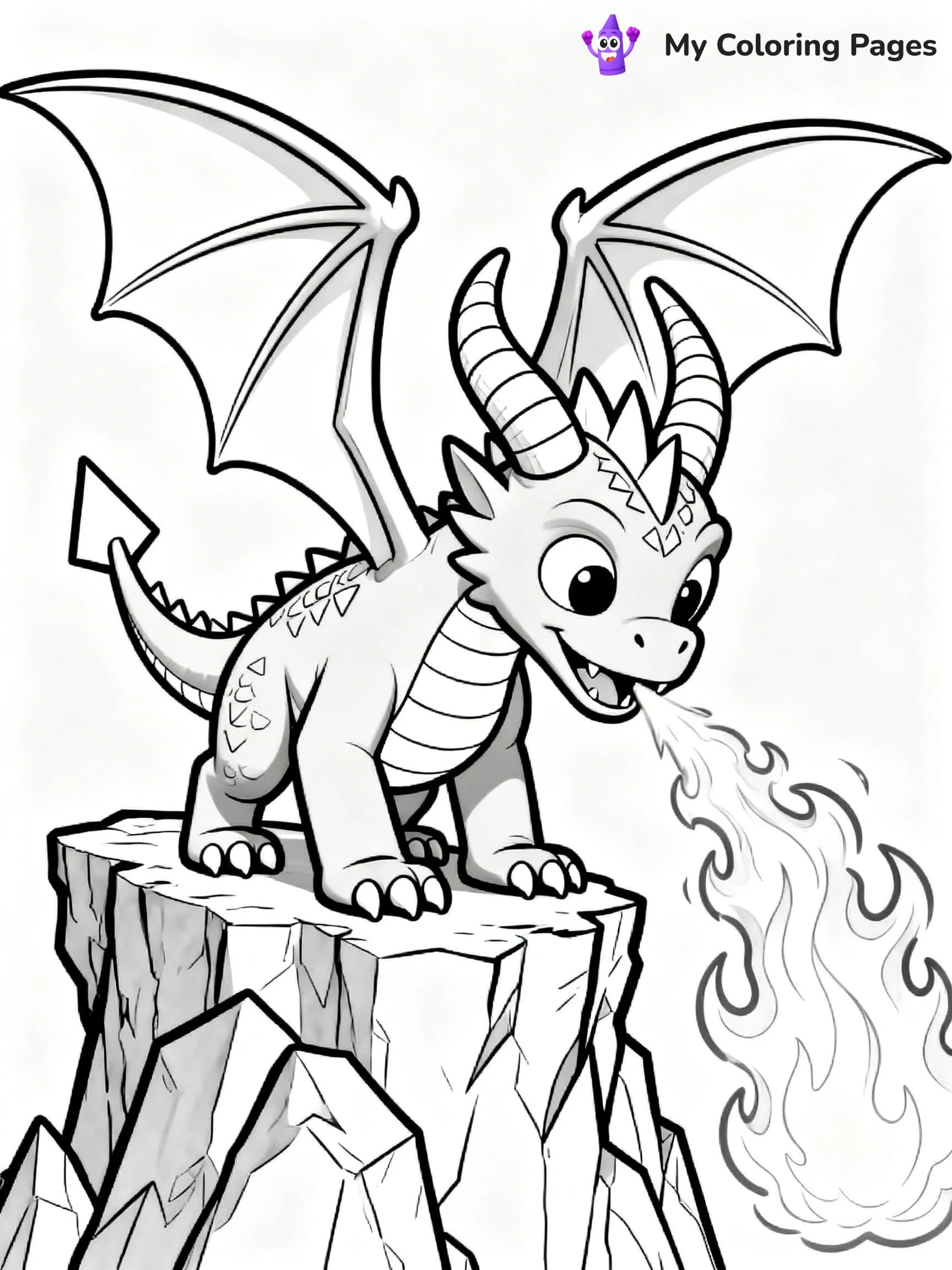 Spyro Coloring Pages - 13