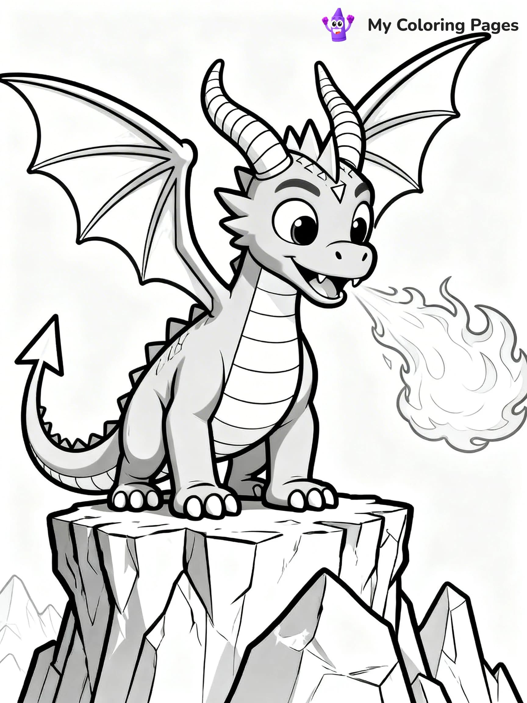 Spyro Coloring Pages - 12
