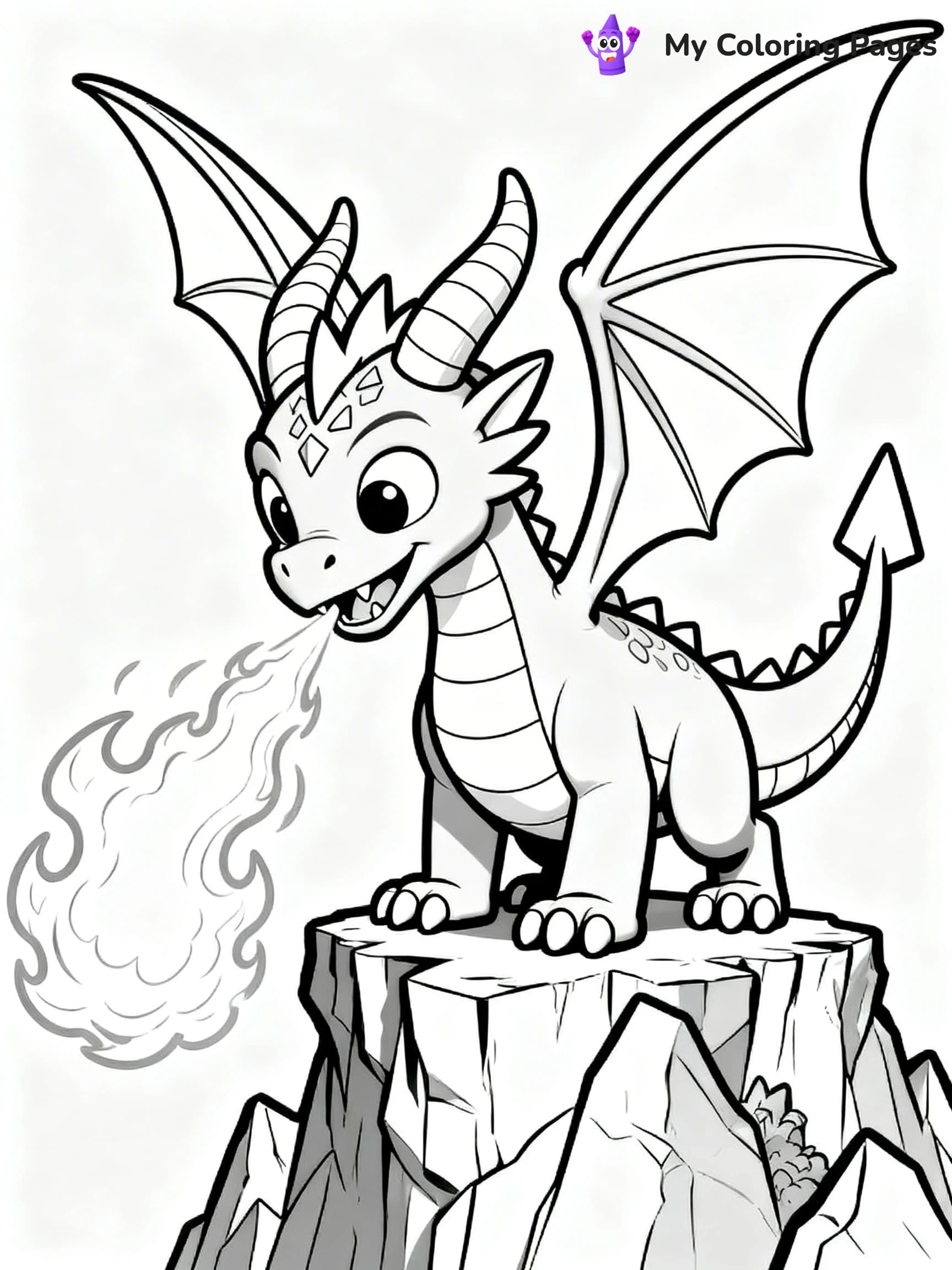 Spyro Coloring Pages - 11