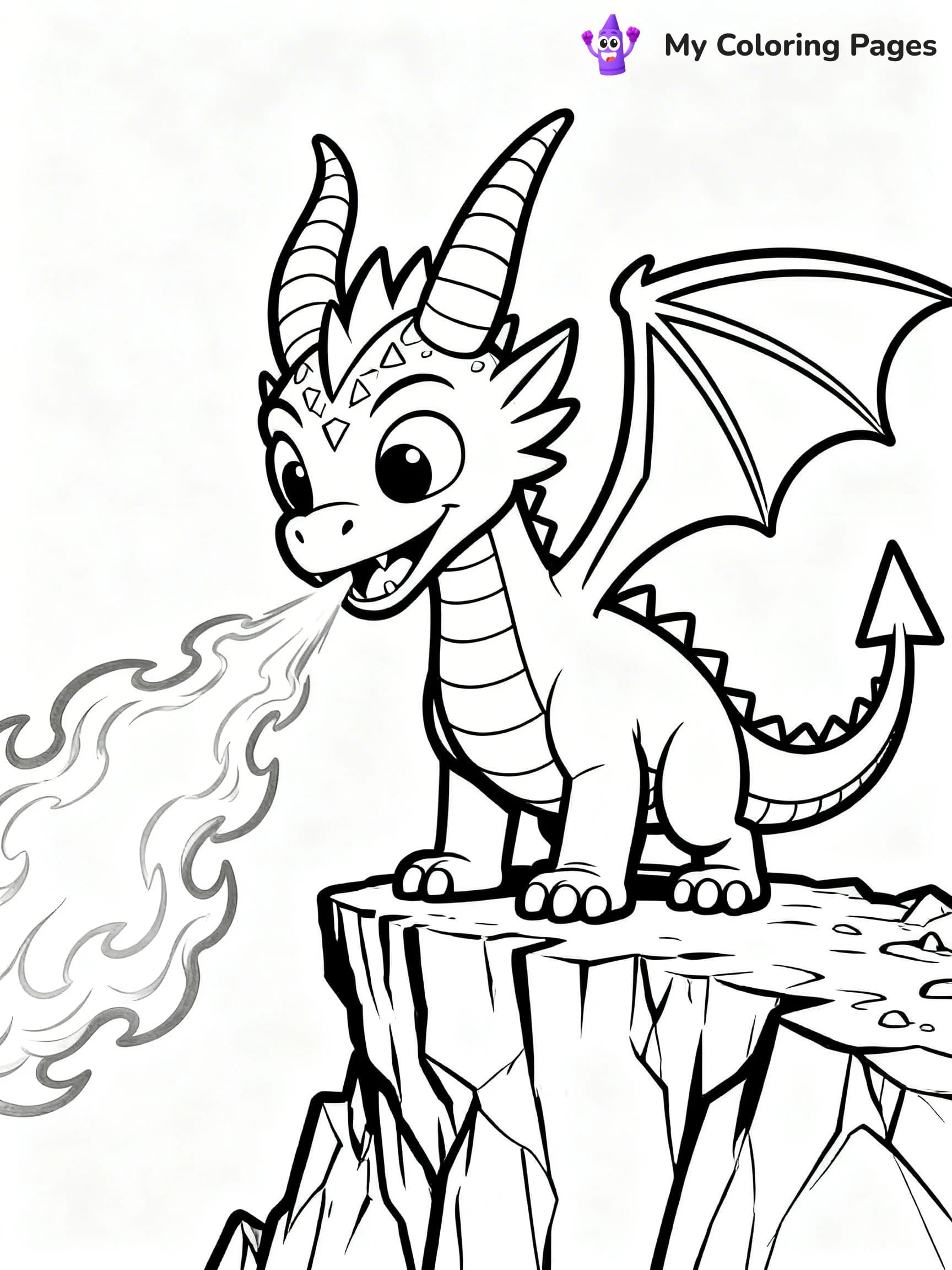 Spyro Coloring Pages - 8