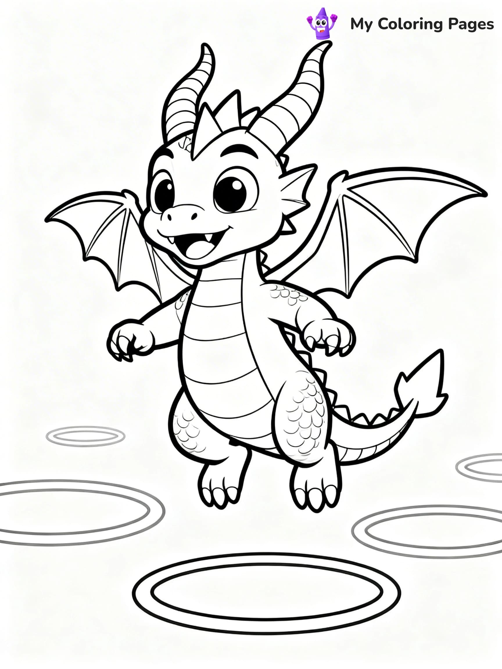 Spyro Coloring Pages - 5