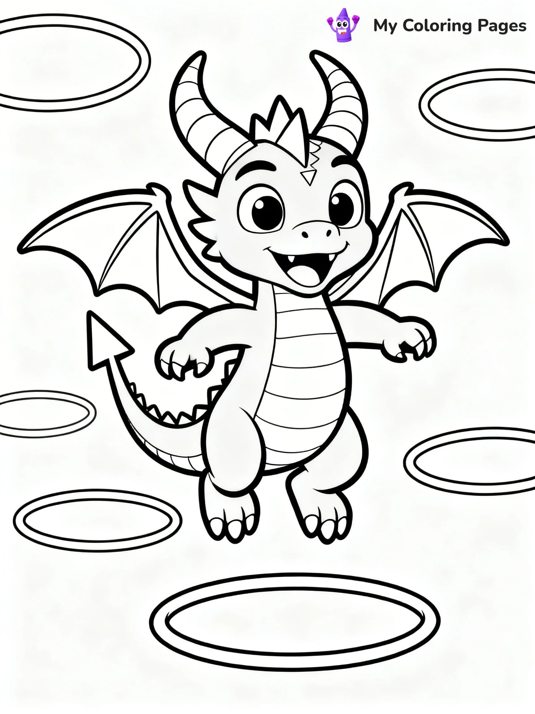 Spyro Coloring Pages - 4