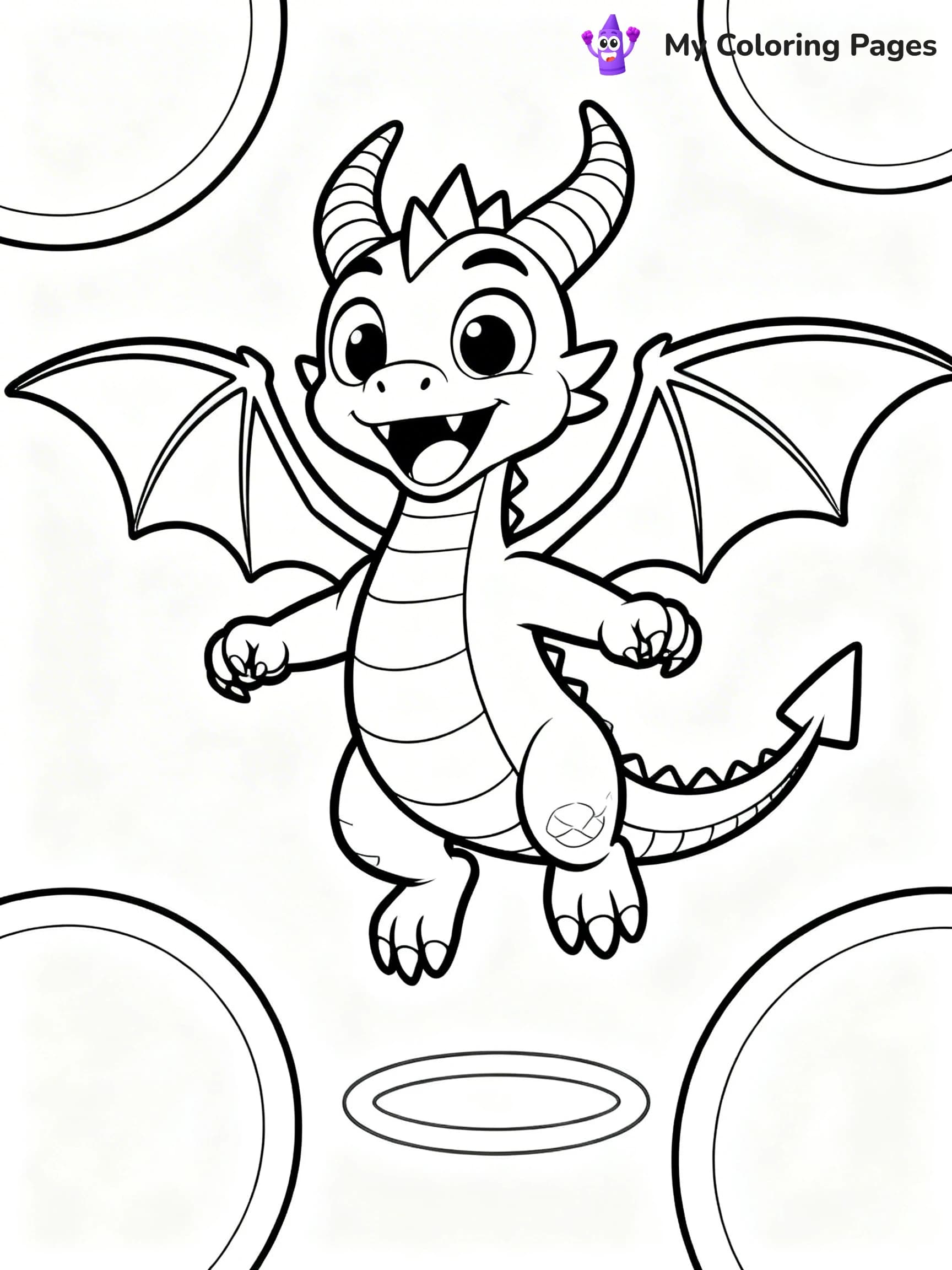 Spyro Coloring Pages - 3