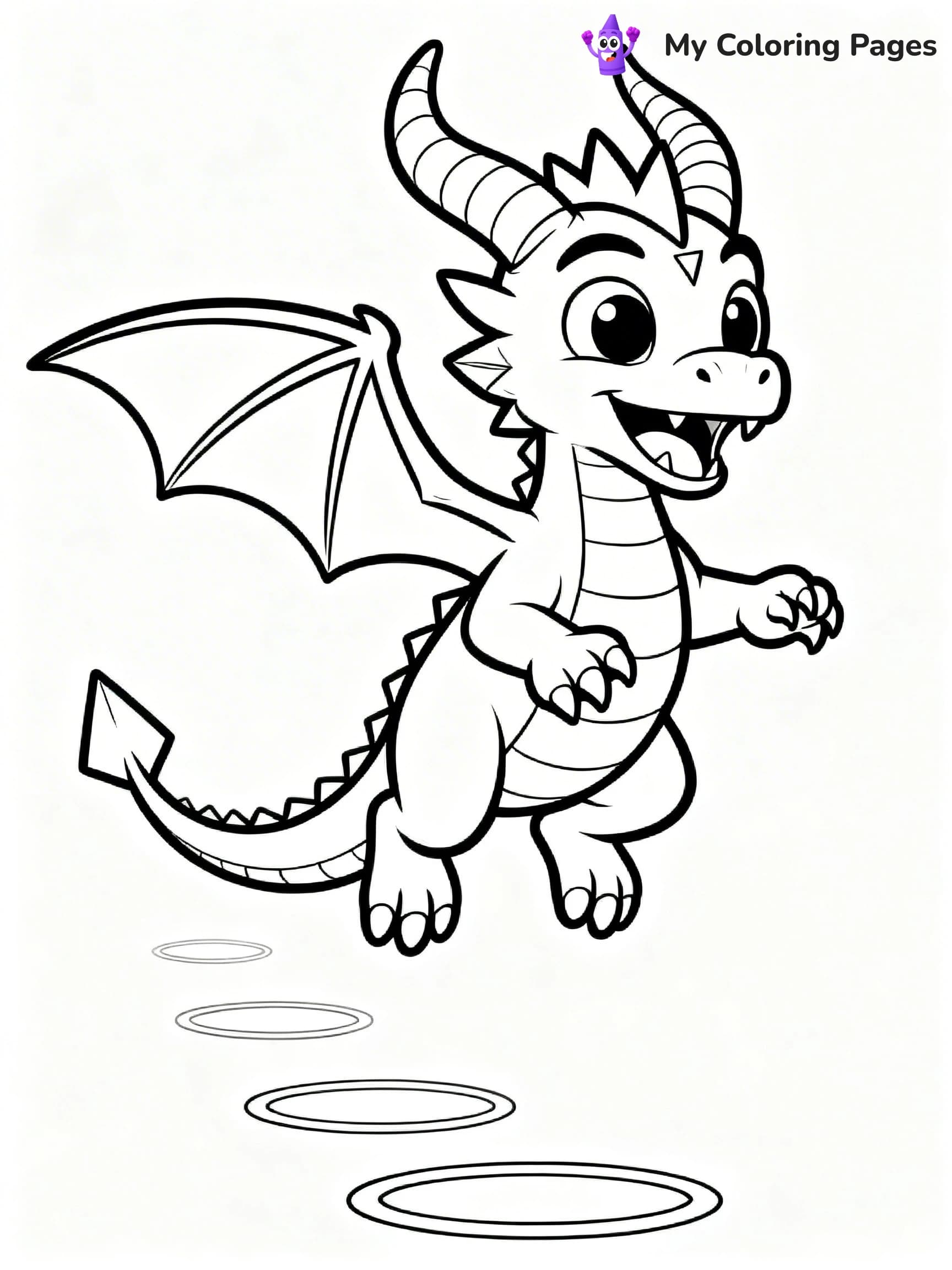 Spyro Coloring Pages - 2