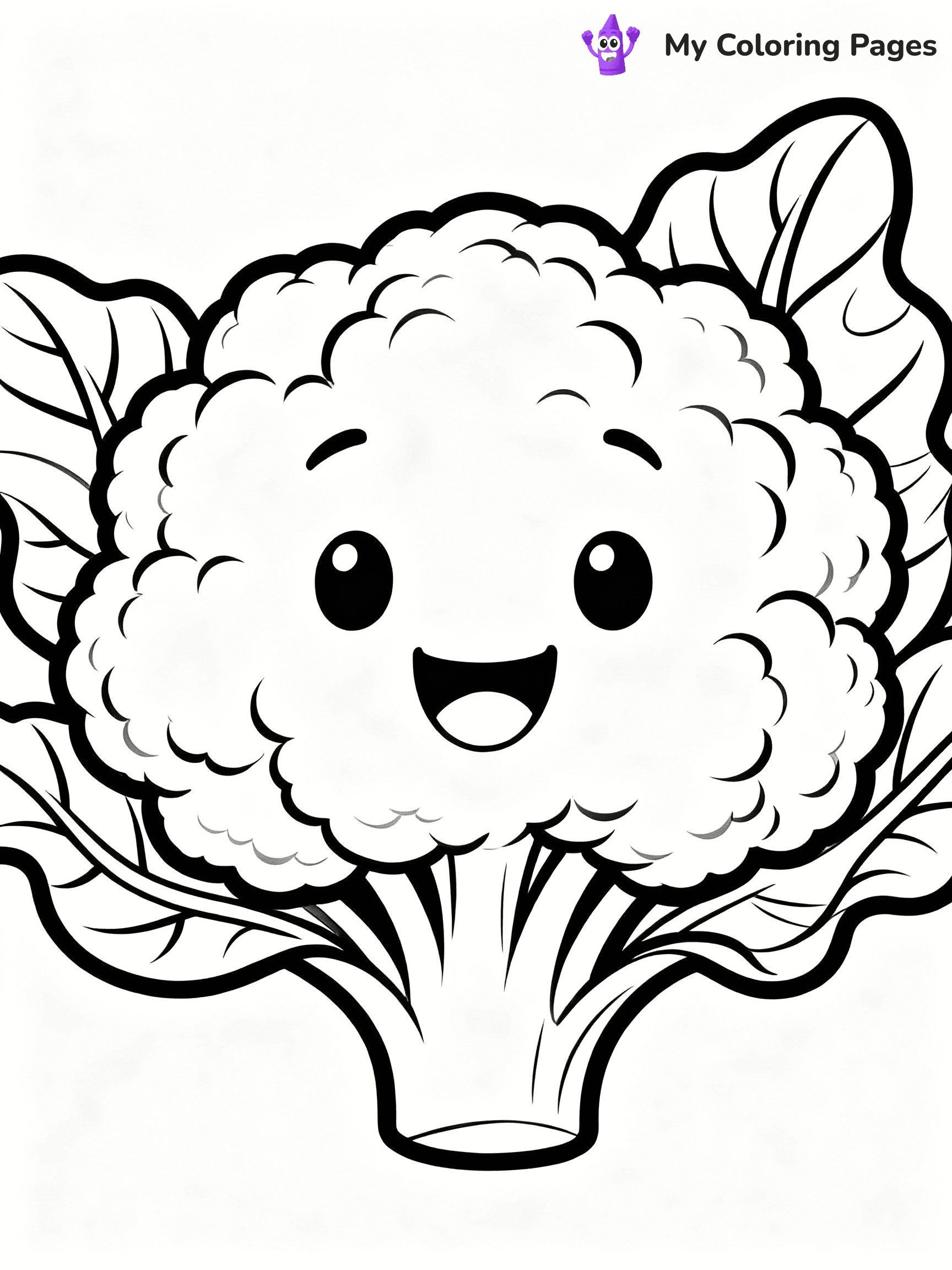 Vegetable Coloring Pages - 14