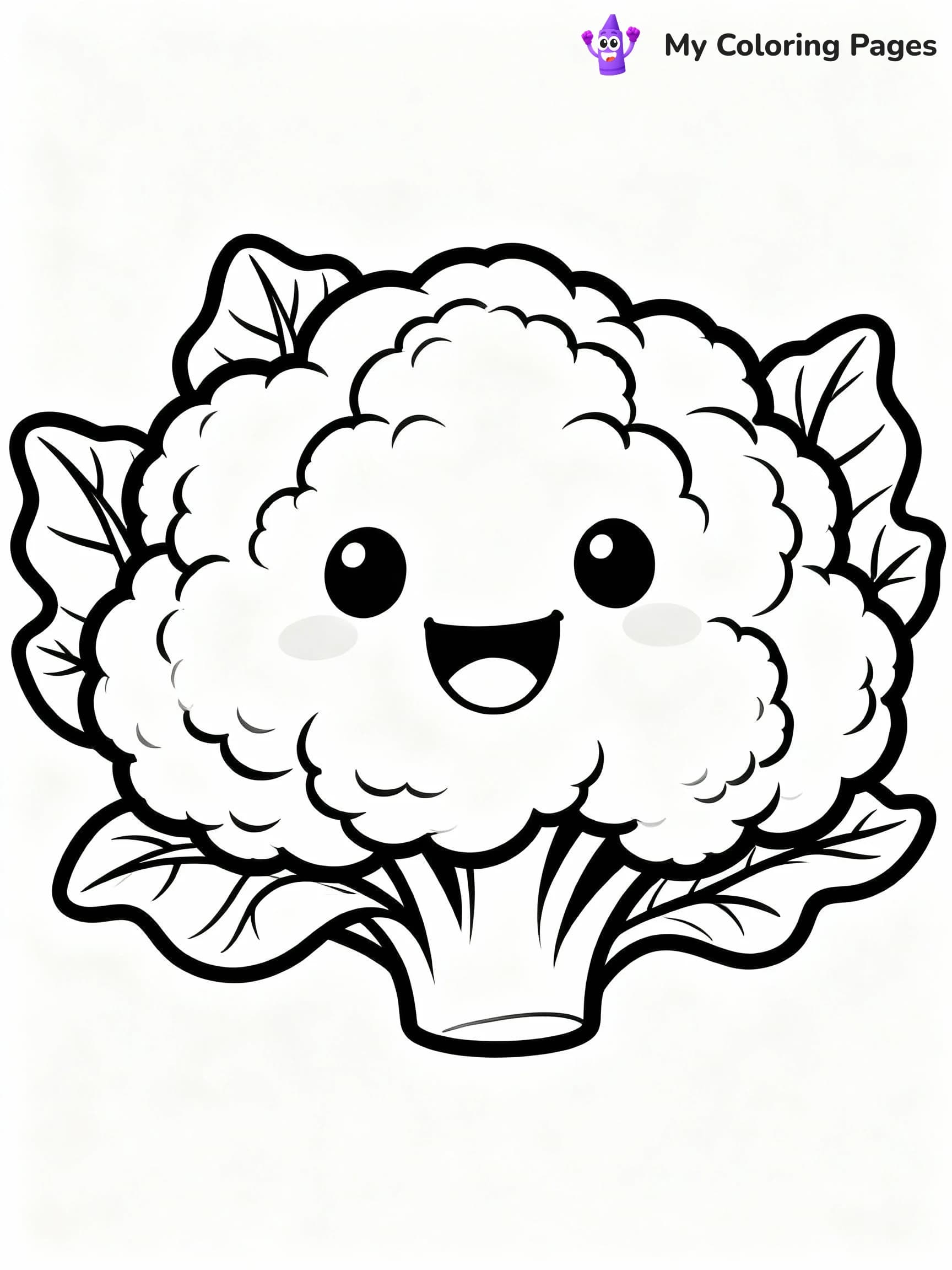 Vegetable Coloring Pages - 12