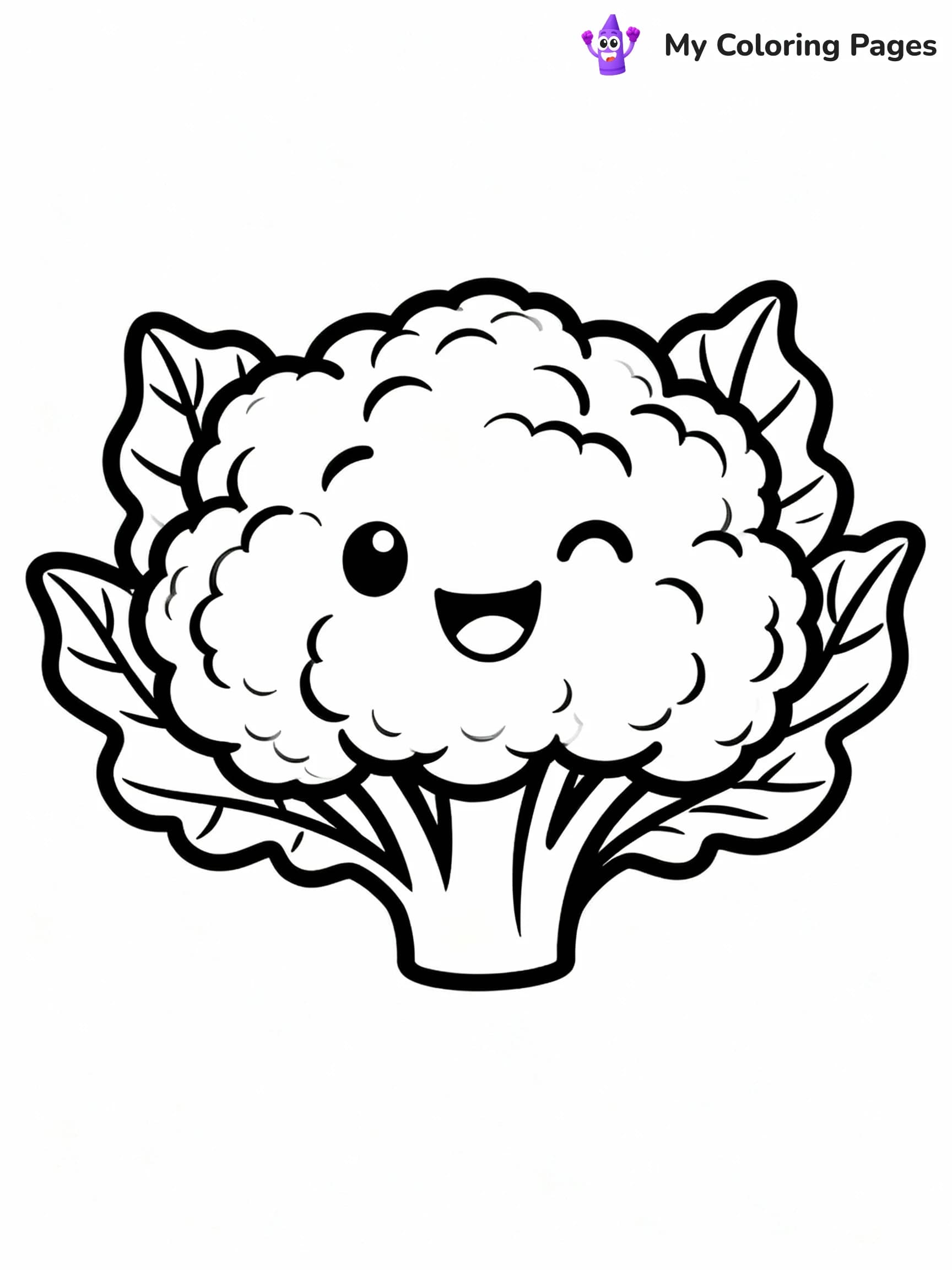 Vegetable Coloring Pages - 10