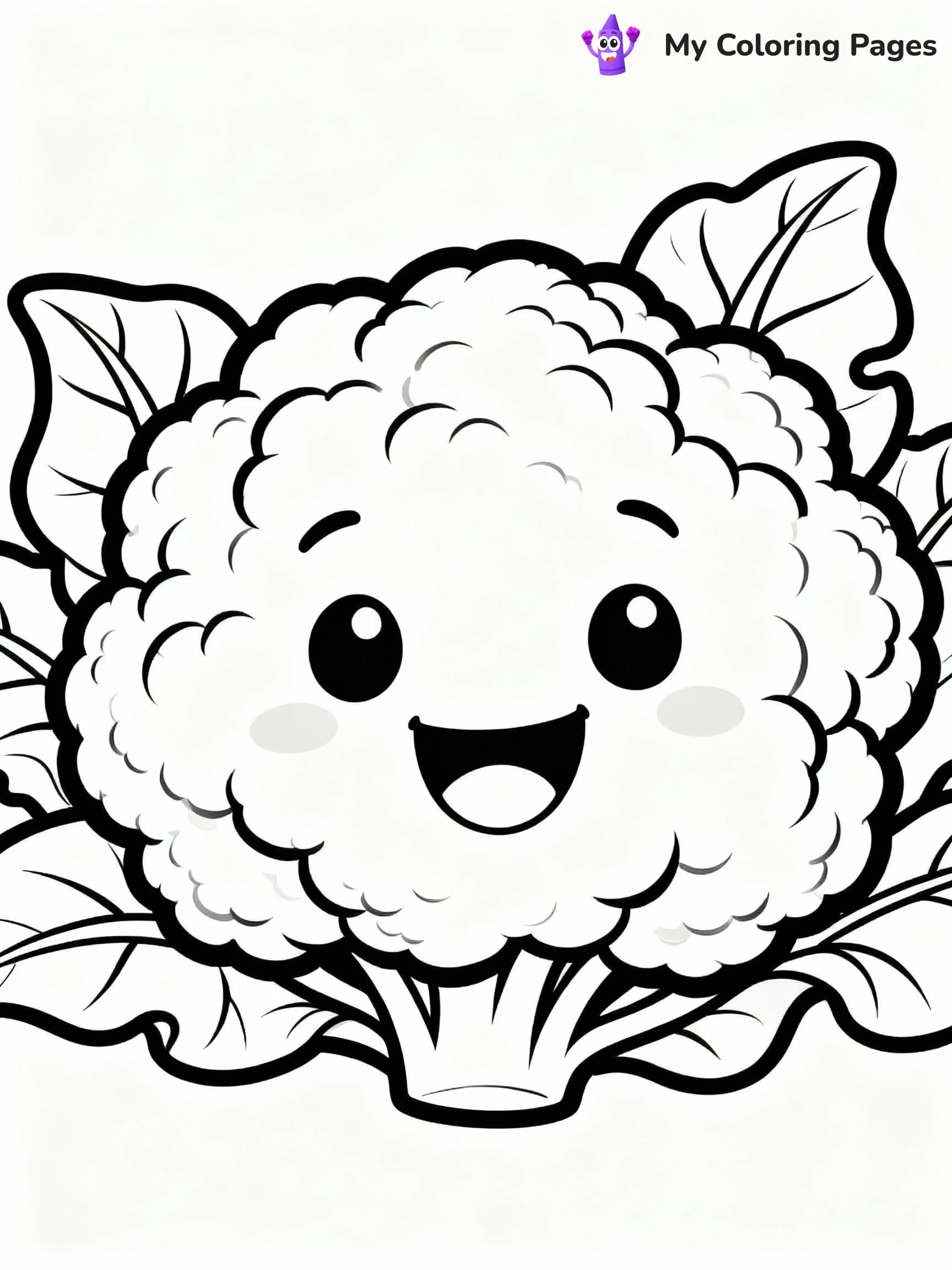 Vegetable Coloring Pages - 9