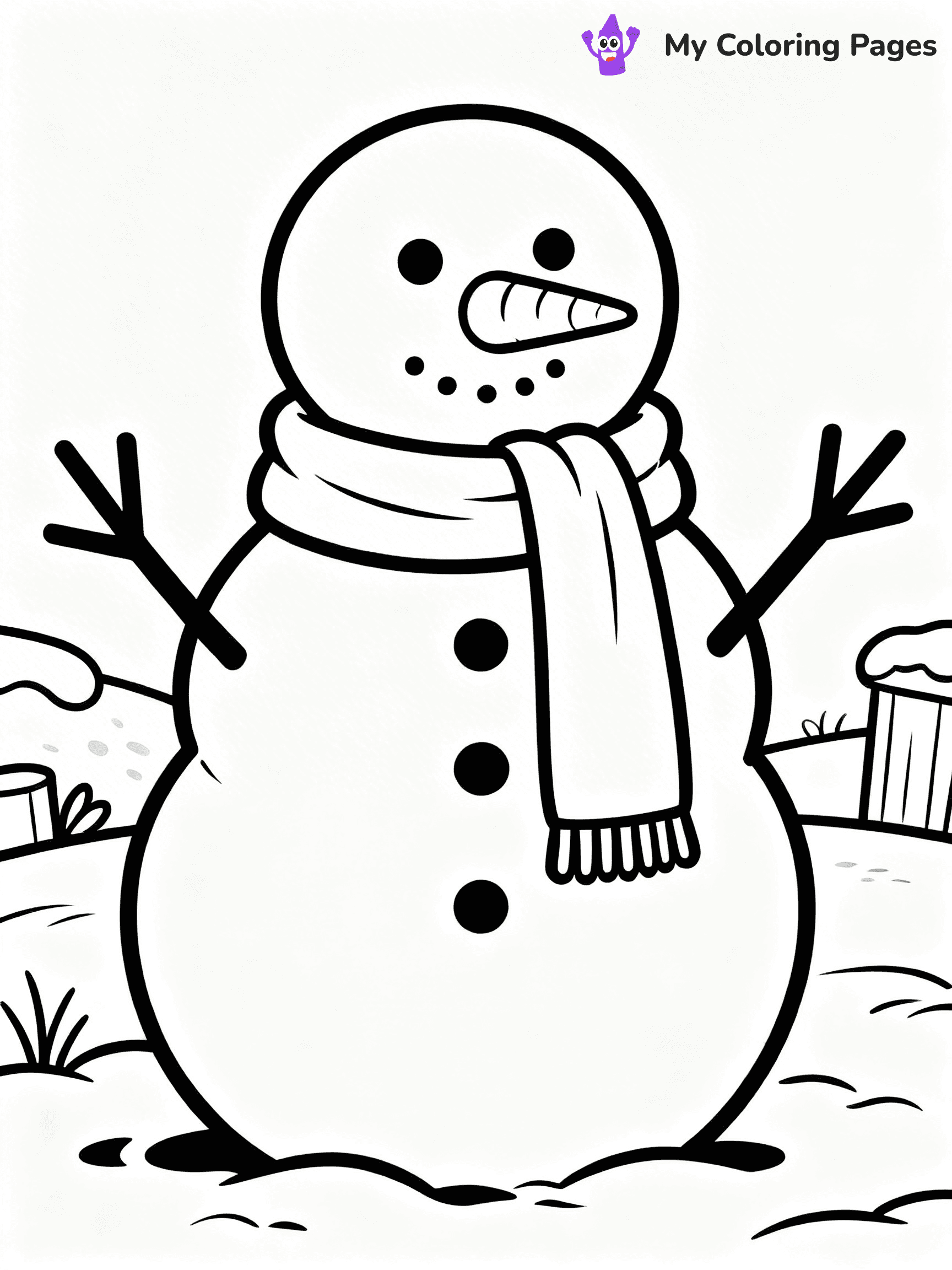 January Coloring Pages - 25